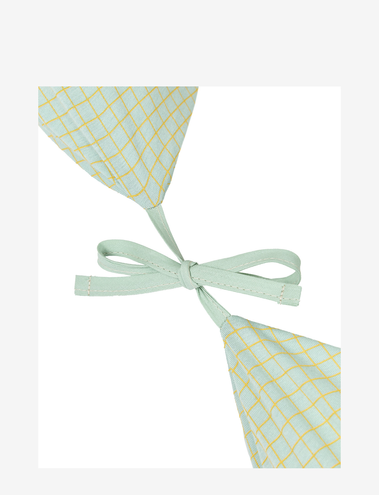 NOBODINOZ - KIT STORIES LTD MATERNITY PILLOW_COVER TEAL - amningskuddar - green lemon grid - 2