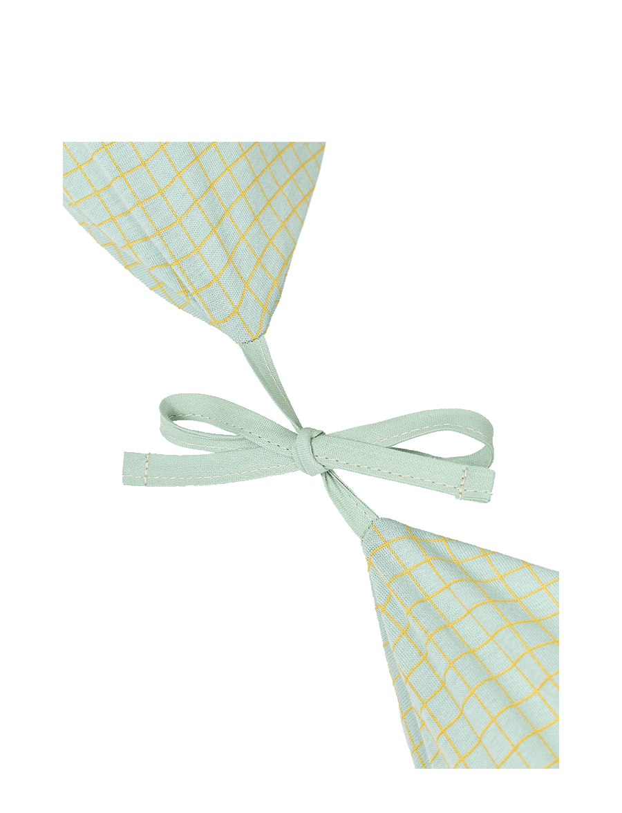 NOBODINOZ - KIT STORIES LTD MATERNITY PILLOW_COVER TEAL - amningskuddar - green lemon grid - 2