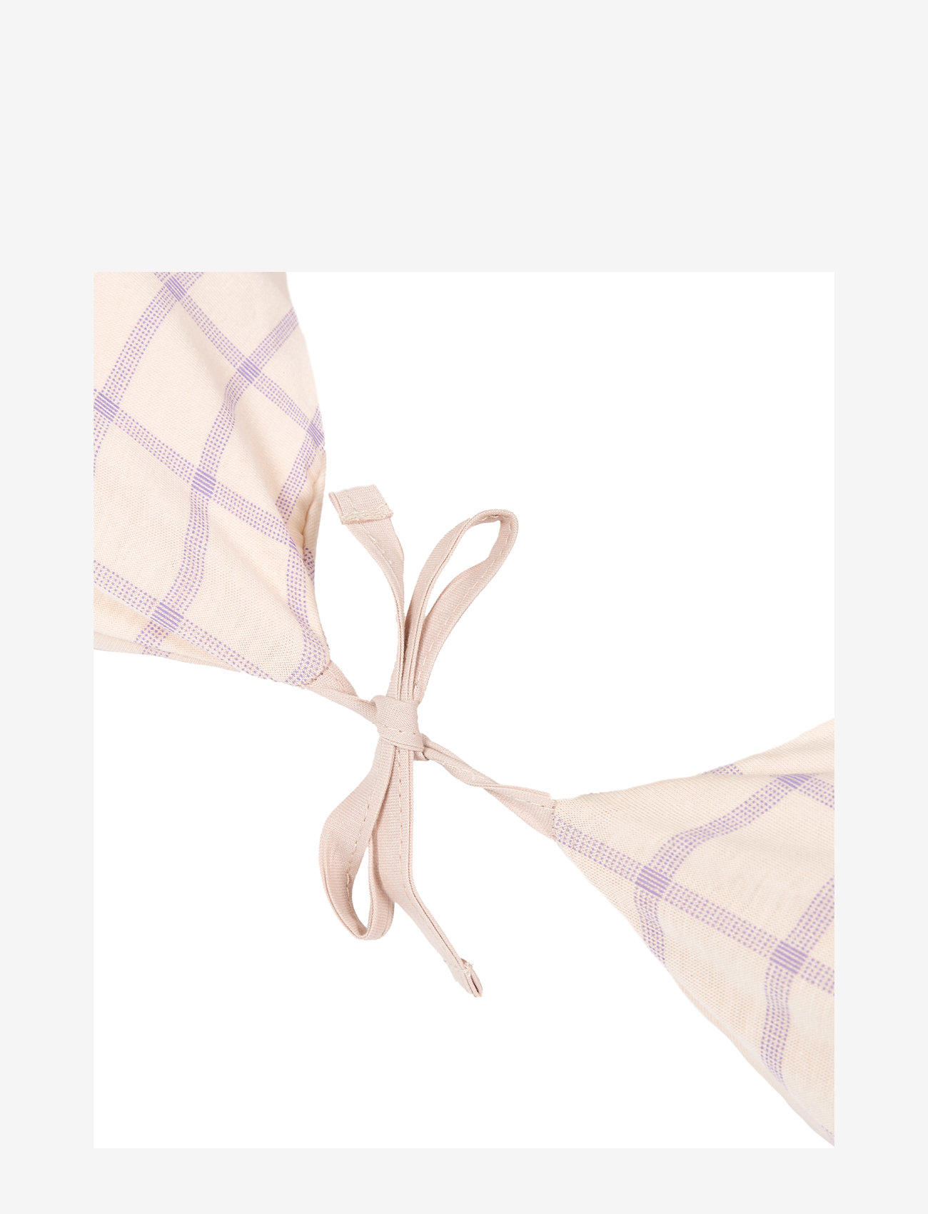 NOBODINOZ - KIT STORIES LTD MATERNITY PILLOW_COVER POWDER MAUVE GRID - amningskuddar - powder mauve grid - 2