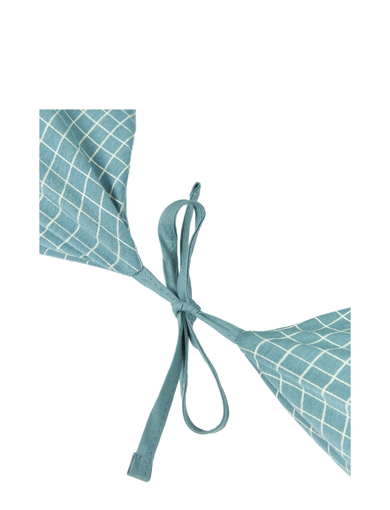 NOBODINOZ - KIT STORIES LTD MATERNITY PILLOW_COVER TEAL CREAM GRID - stillkissen - teal cream grid - 2