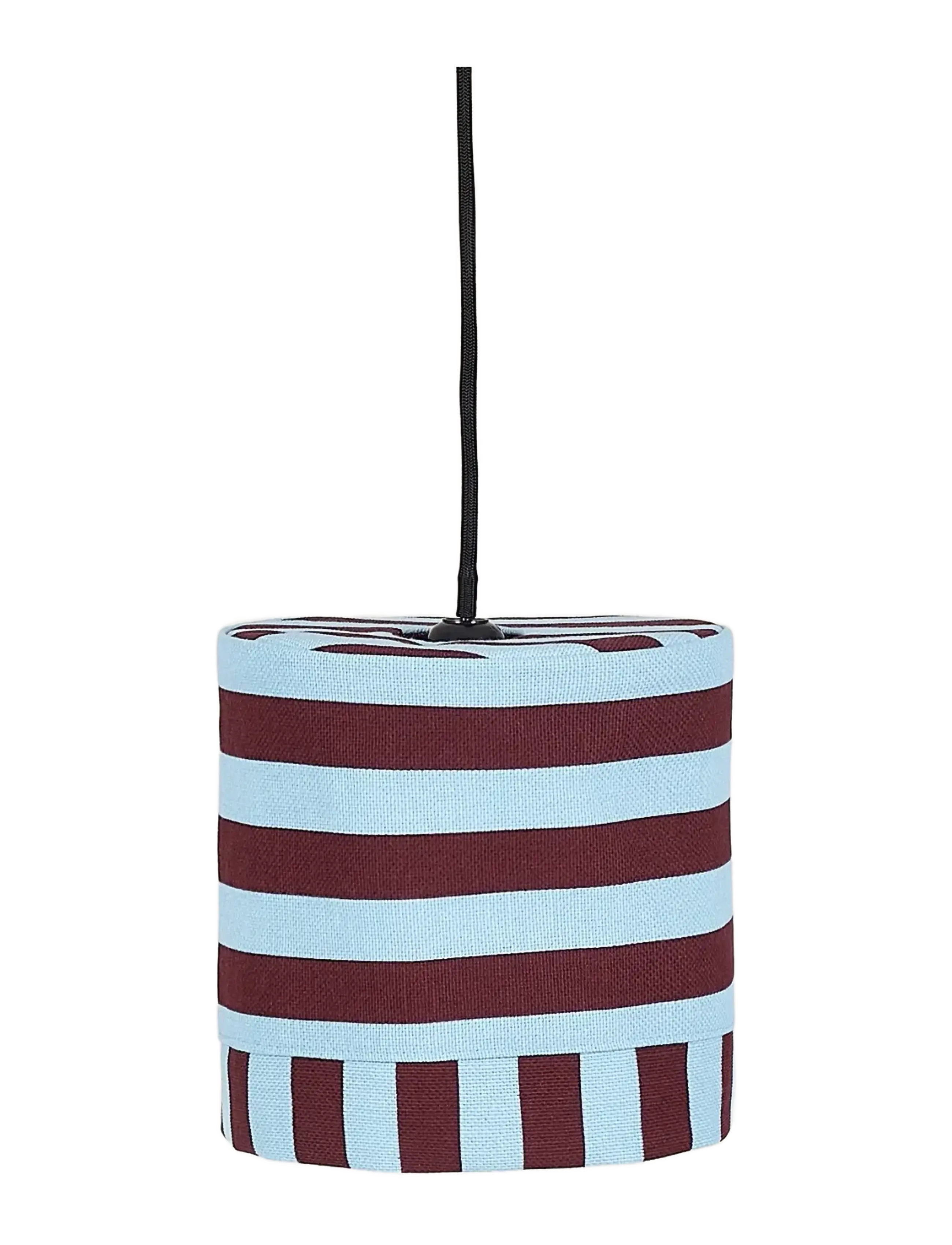 NOBODINOZ Pendant Lampshade Diam. 20Cm Linda, One Size x 20, Lighting, Blau - Lamp Shades, Homeware