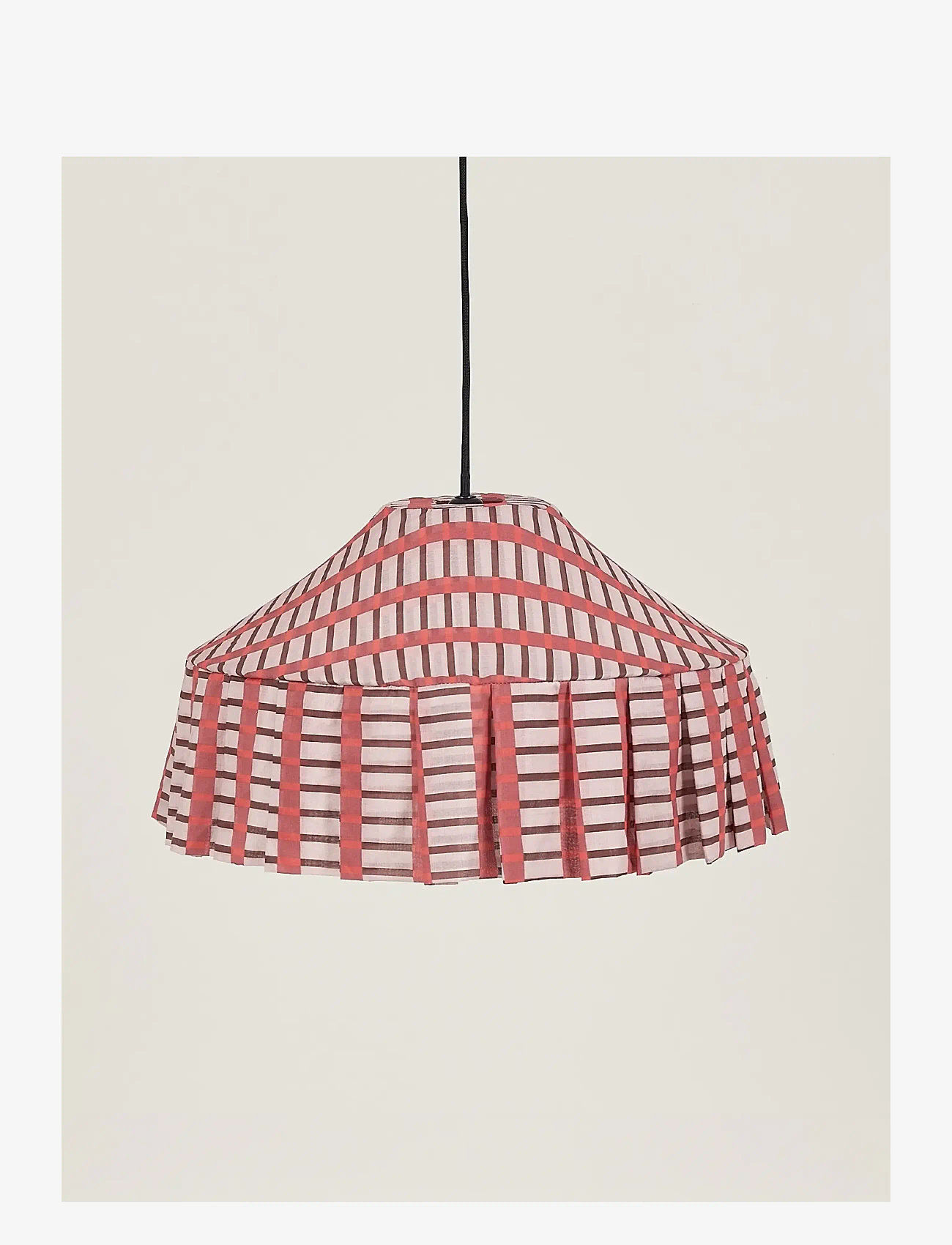 NOBODINOZ - Pendant lampshade diam. 50cm Nicole - pendellampen - red brown mosaic - 1