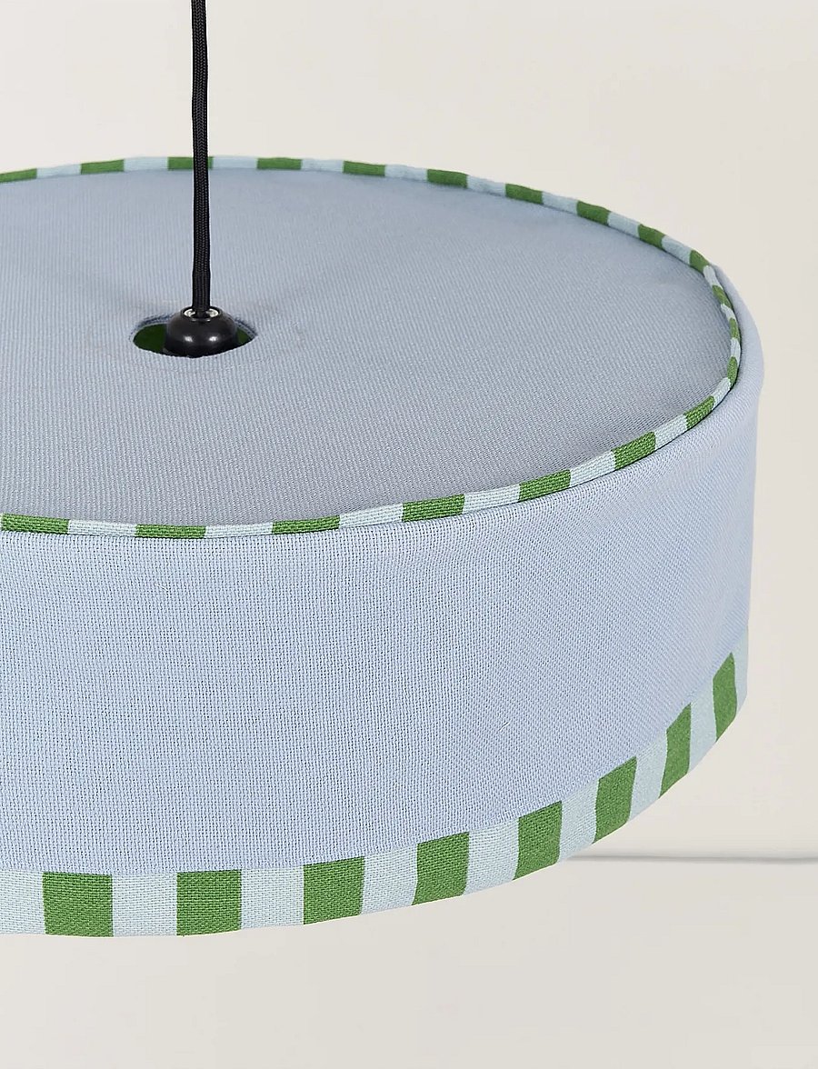 NOBODINOZ - Pendant lampshade diam. 50cm Paul - lýsing - baltic blue - 4