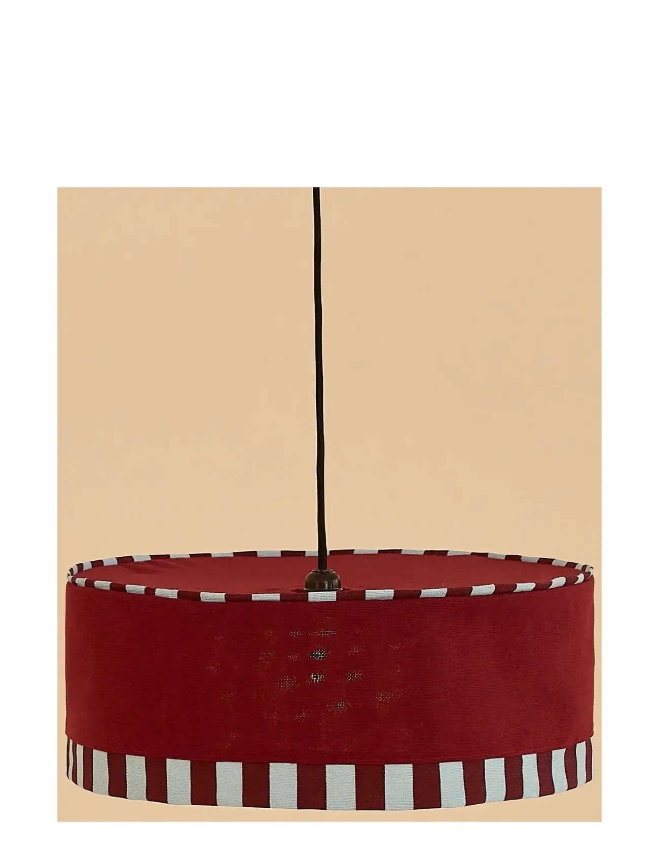 NOBODINOZ - Pendant lampshade diam. 50cm Paul - loftslamper - burnt red - 2
