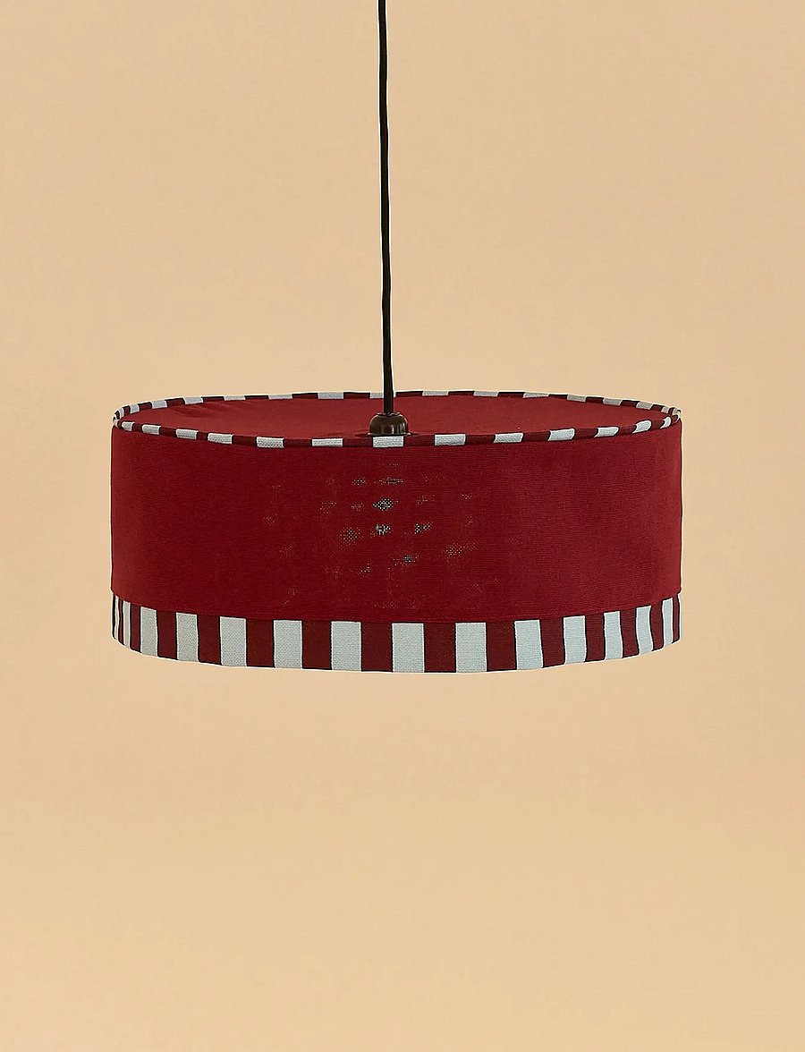 NOBODINOZ - Pendant lampshade diam. 50cm Paul - loftslamper - burnt red - 0