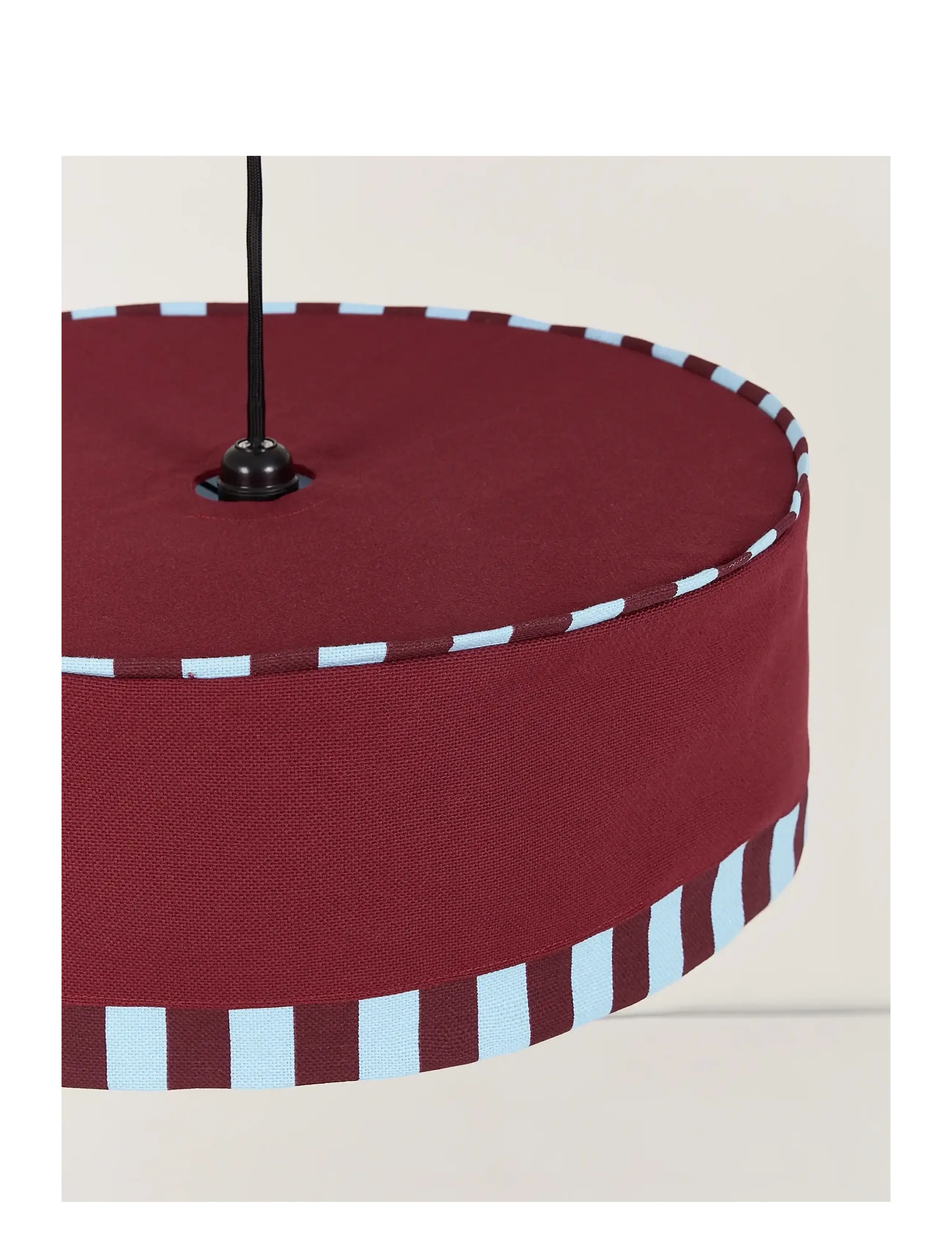 NOBODINOZ - Pendant lampshade diam. 50cm Paul - loftslamper - burnt red - 3
