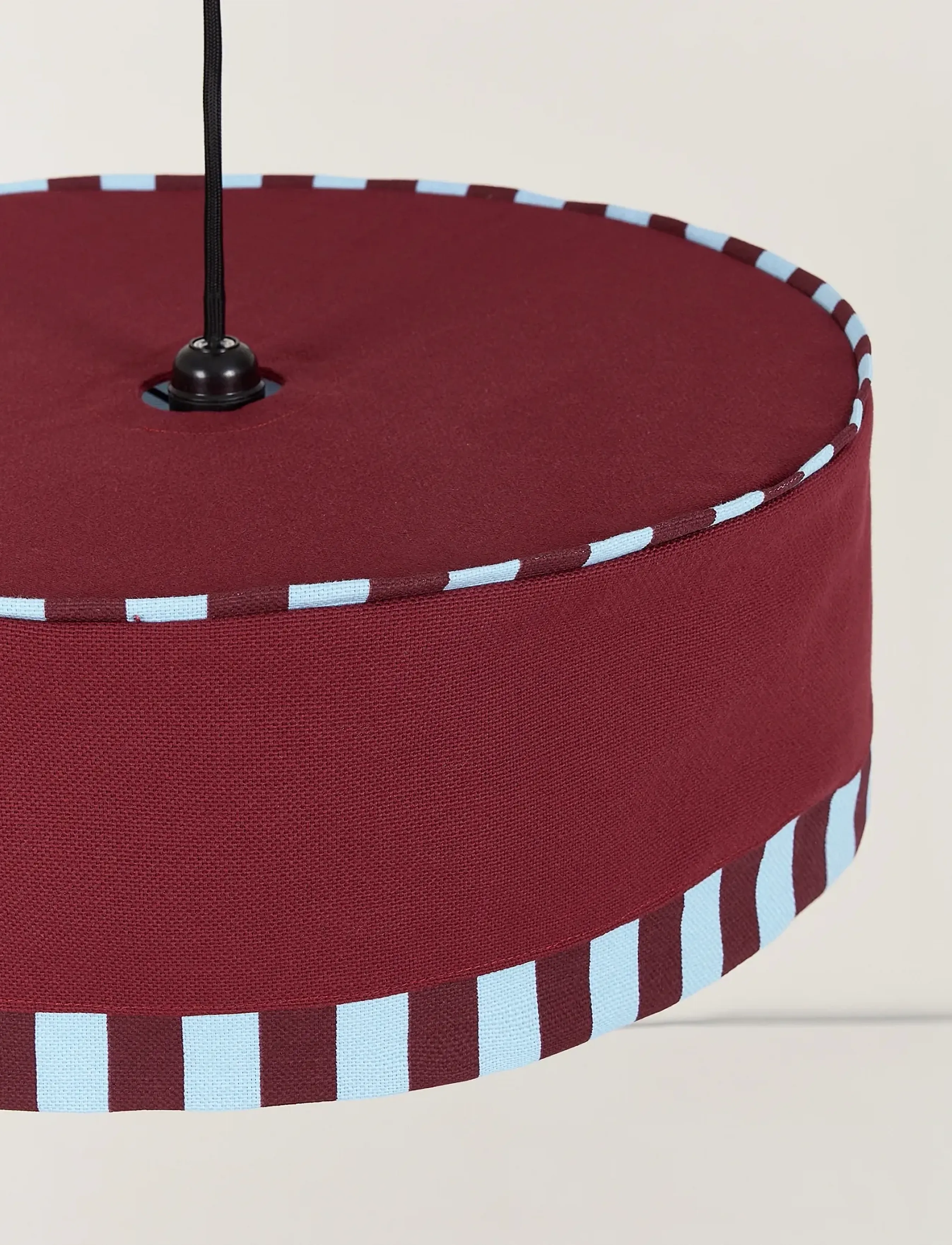 NOBODINOZ - Pendant lampshade diam. 50cm Paul - loftslamper - burnt red - 5