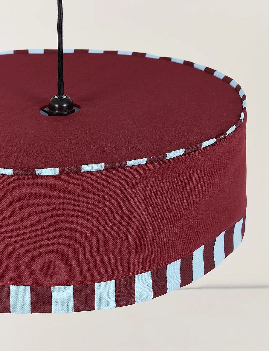 NOBODINOZ - Pendant lampshade diam. 50cm Paul - loftslamper - burnt red - 5