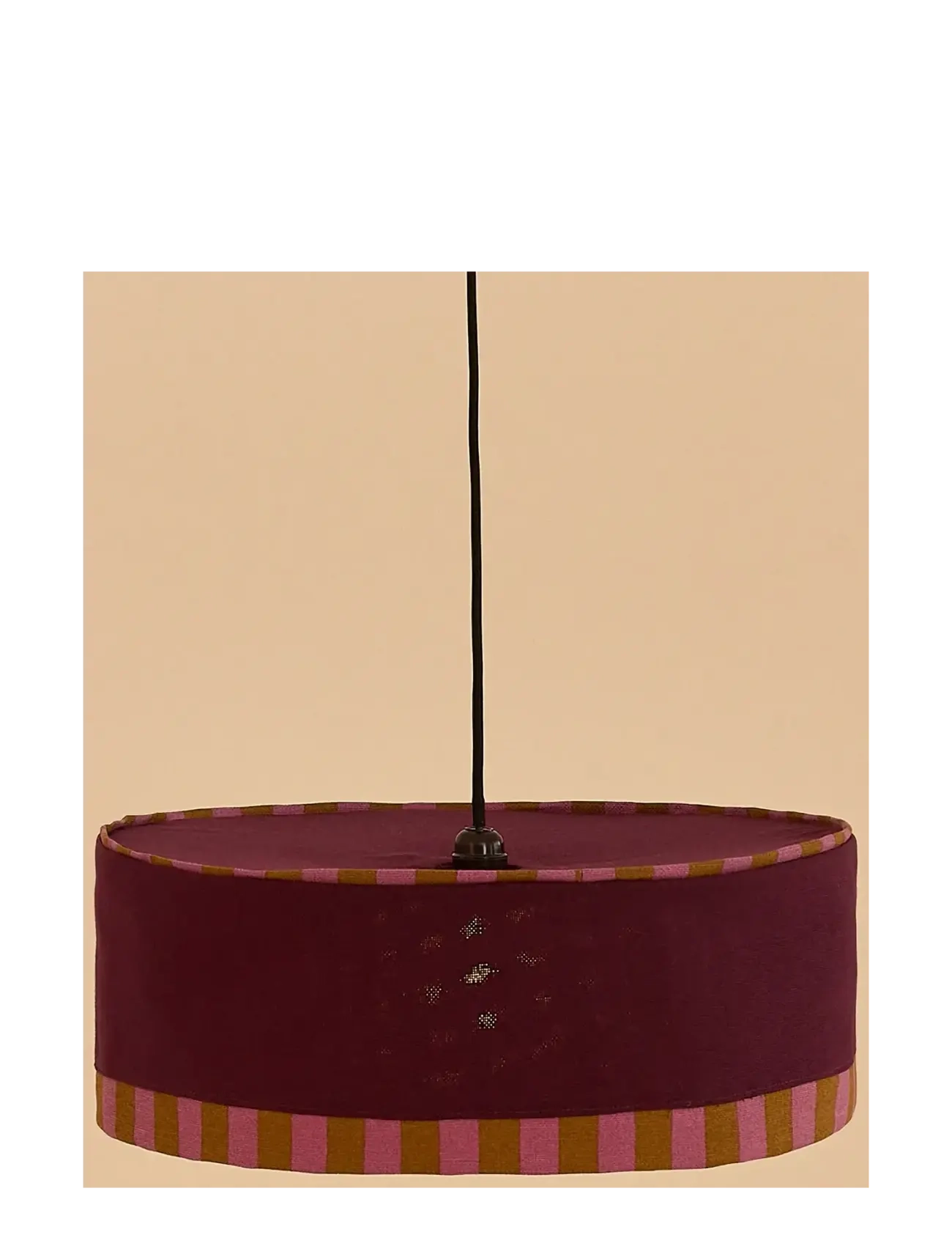 NOBODINOZ - Pendant lampshade diam. 50cm Paul - laevalgustid - prune - 2