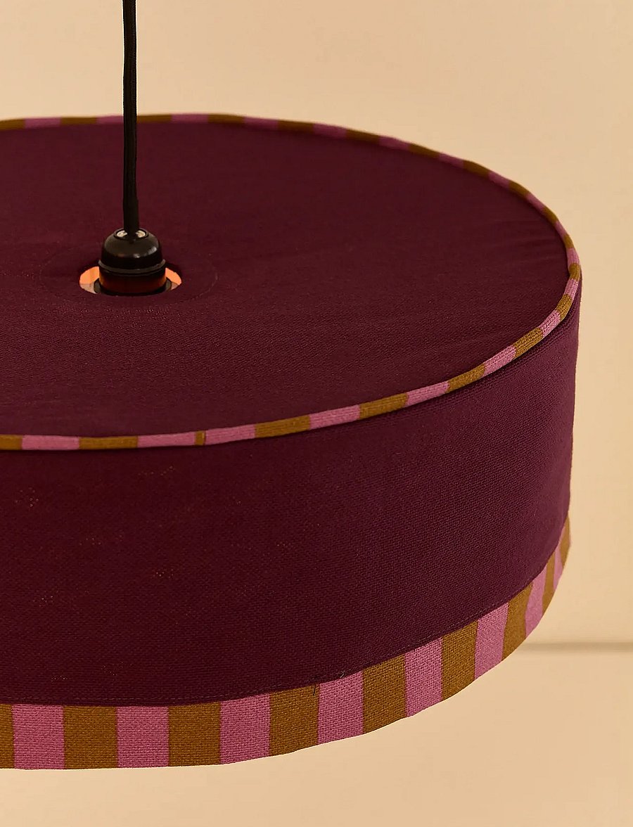 NOBODINOZ - Pendant lampshade diam. 50cm Paul - laevalgustid - prune - 4