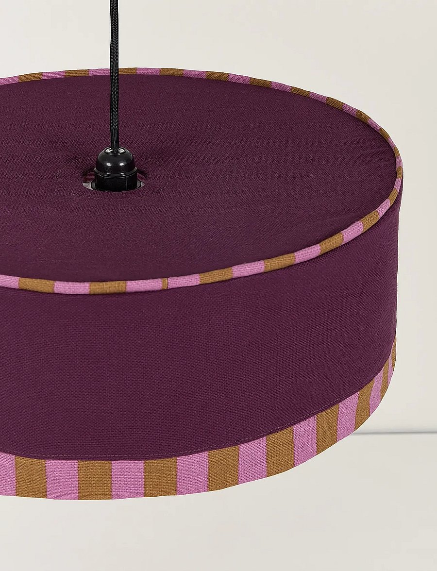 NOBODINOZ - Pendant lampshade diam. 50cm Paul - laevalgustid - prune - 5