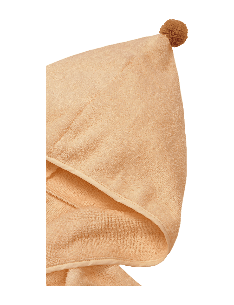 NOBODINOZ - SO CUTE BATHROBE 42X66 5-7Y - bademäntel - camel - 3