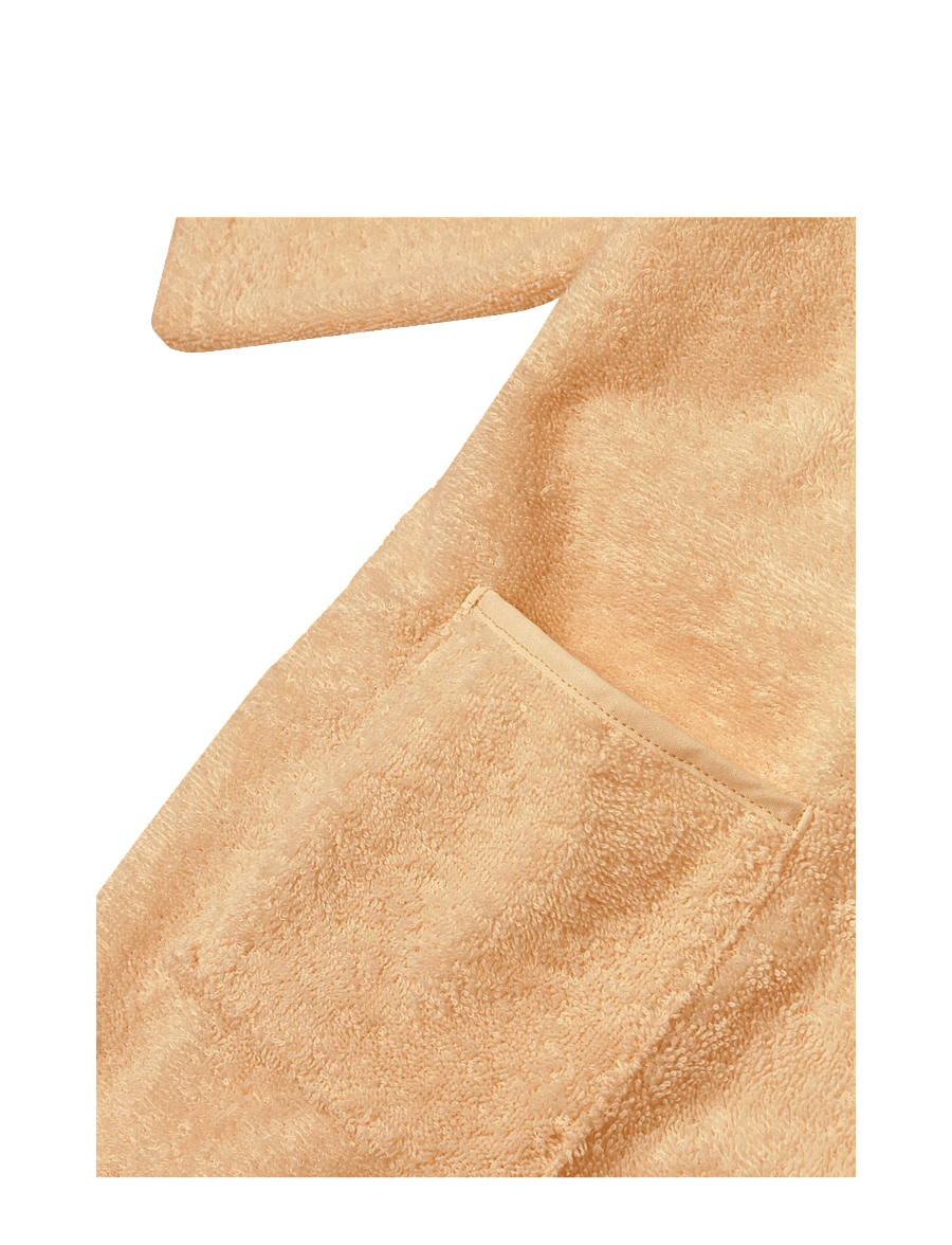 NOBODINOZ - SO CUTE BATHROBE 42X66 5-7Y - bademäntel - camel - 4