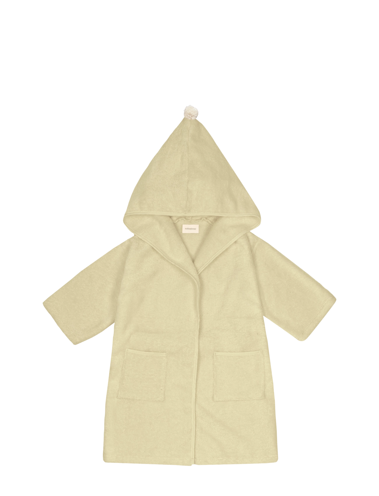 NOBODINOZ - SO CUTE BATHROBE 42X66 5-7Y - hommikumantlid - green tea - 2