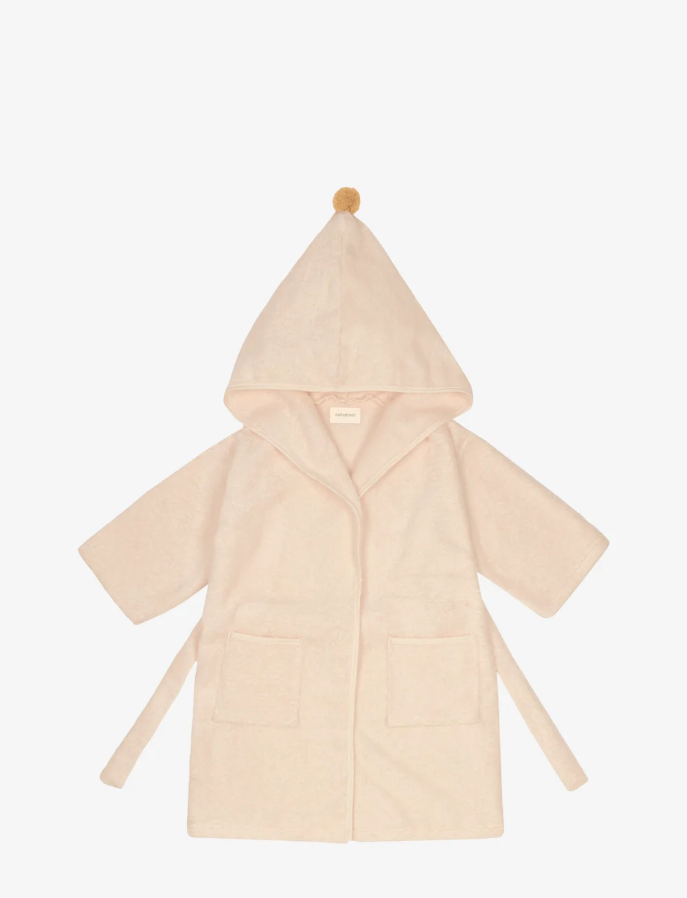 NOBODINOZ - SO CUTE BATHROBE 42X66 5-7Y - badjassen - latte - 1