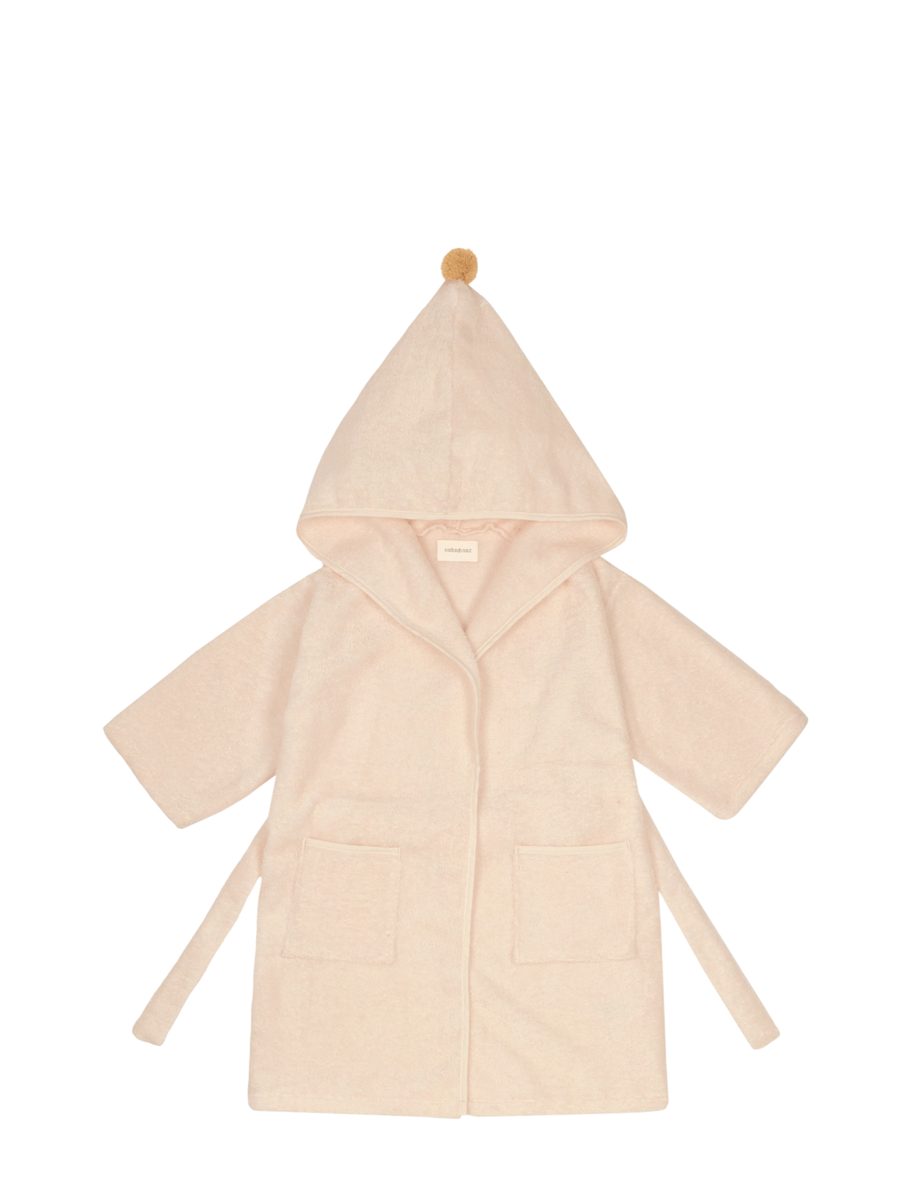 NOBODINOZ - SO CUTE BATHROBE 42X66 5-7Y - peldmēteļi - latte - 1