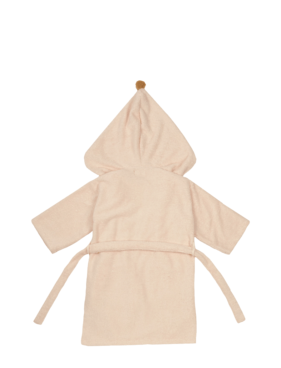NOBODINOZ - SO CUTE BATHROBE 42X66 5-7Y - peldmēteļi - latte - 3