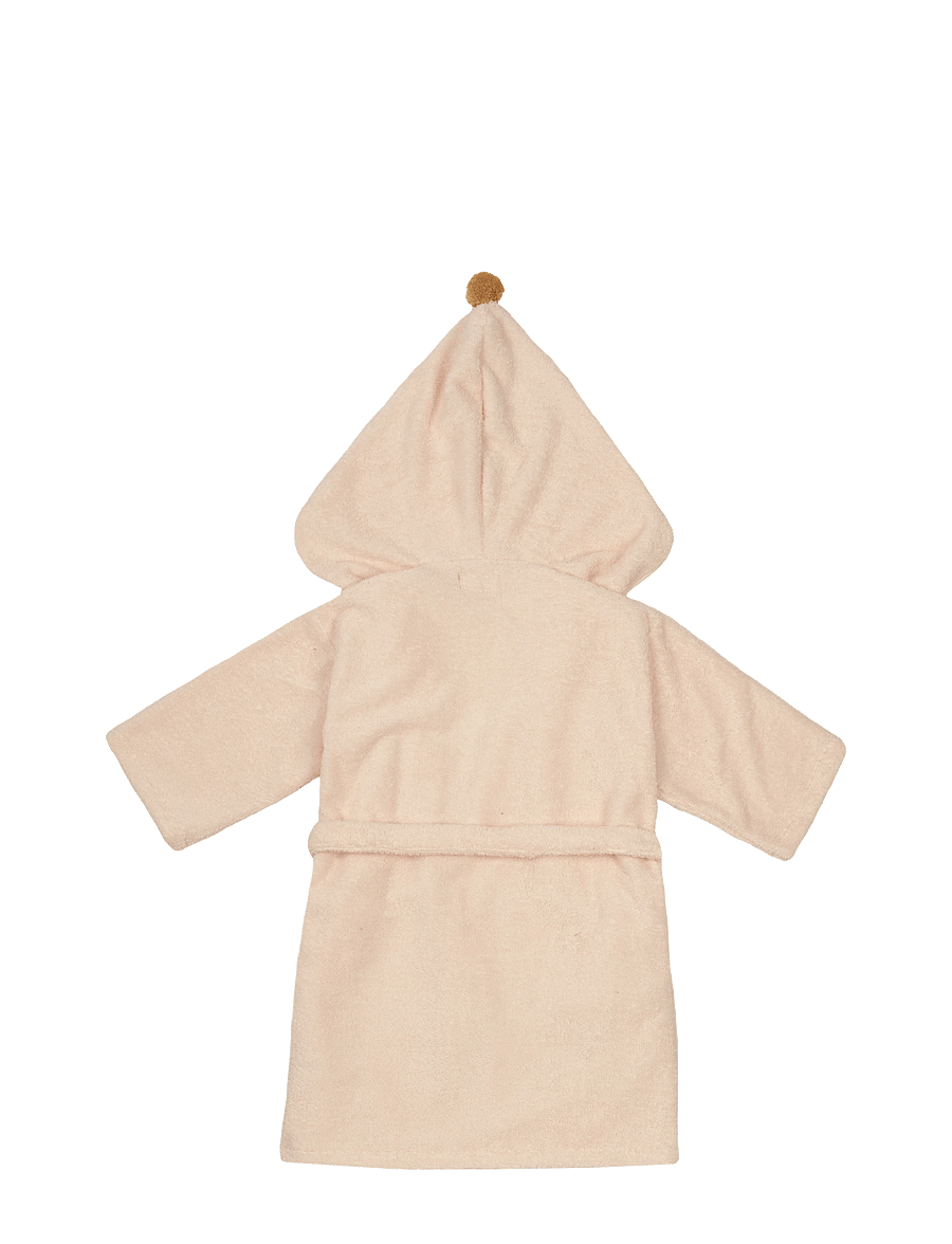 NOBODINOZ - SO CUTE BATHROBE 42X66 5-7Y - peldmēteļi - latte - 4