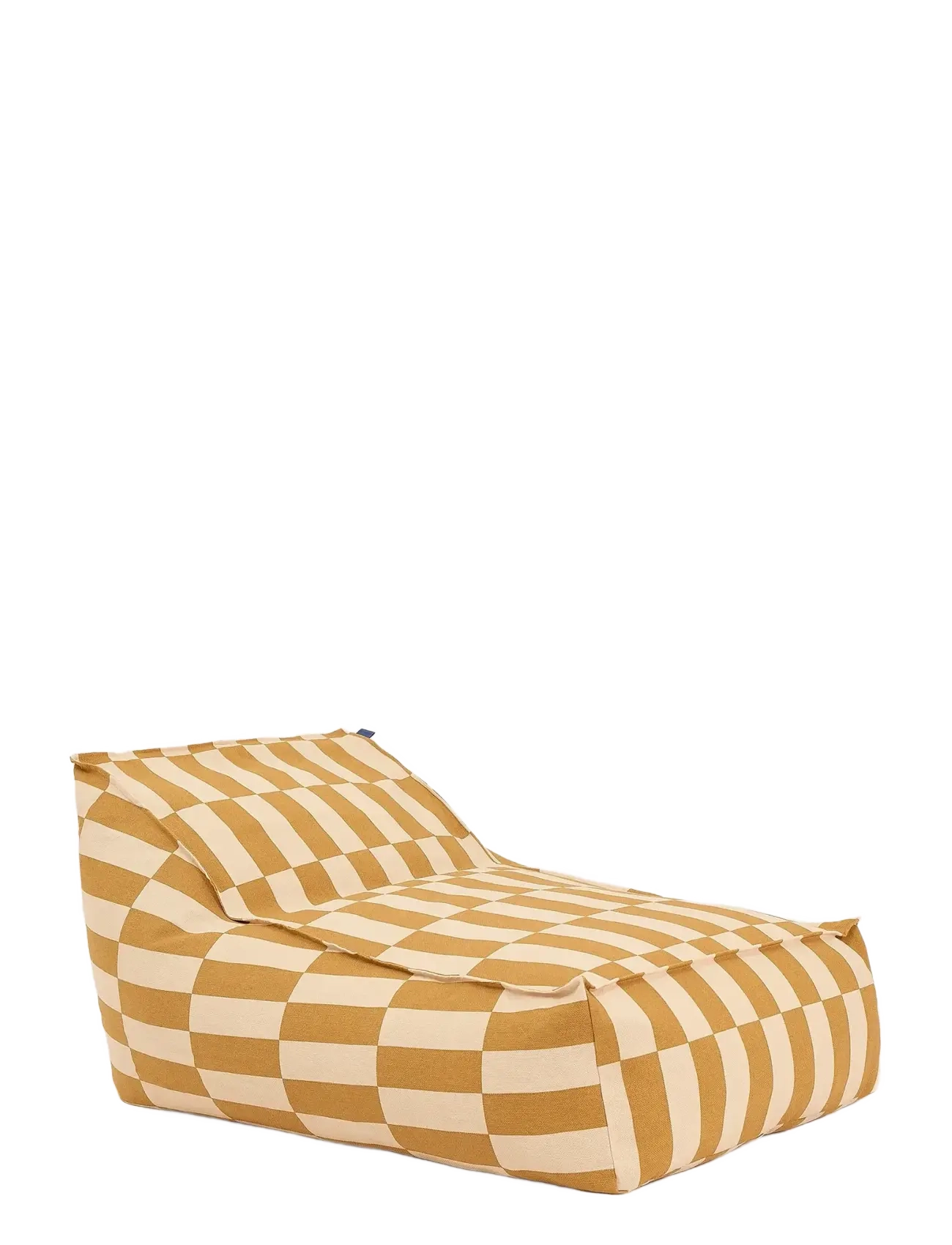 NOBODINOZ - Long beanbag - adult size - Vibes - mustard and sand tiles - 1