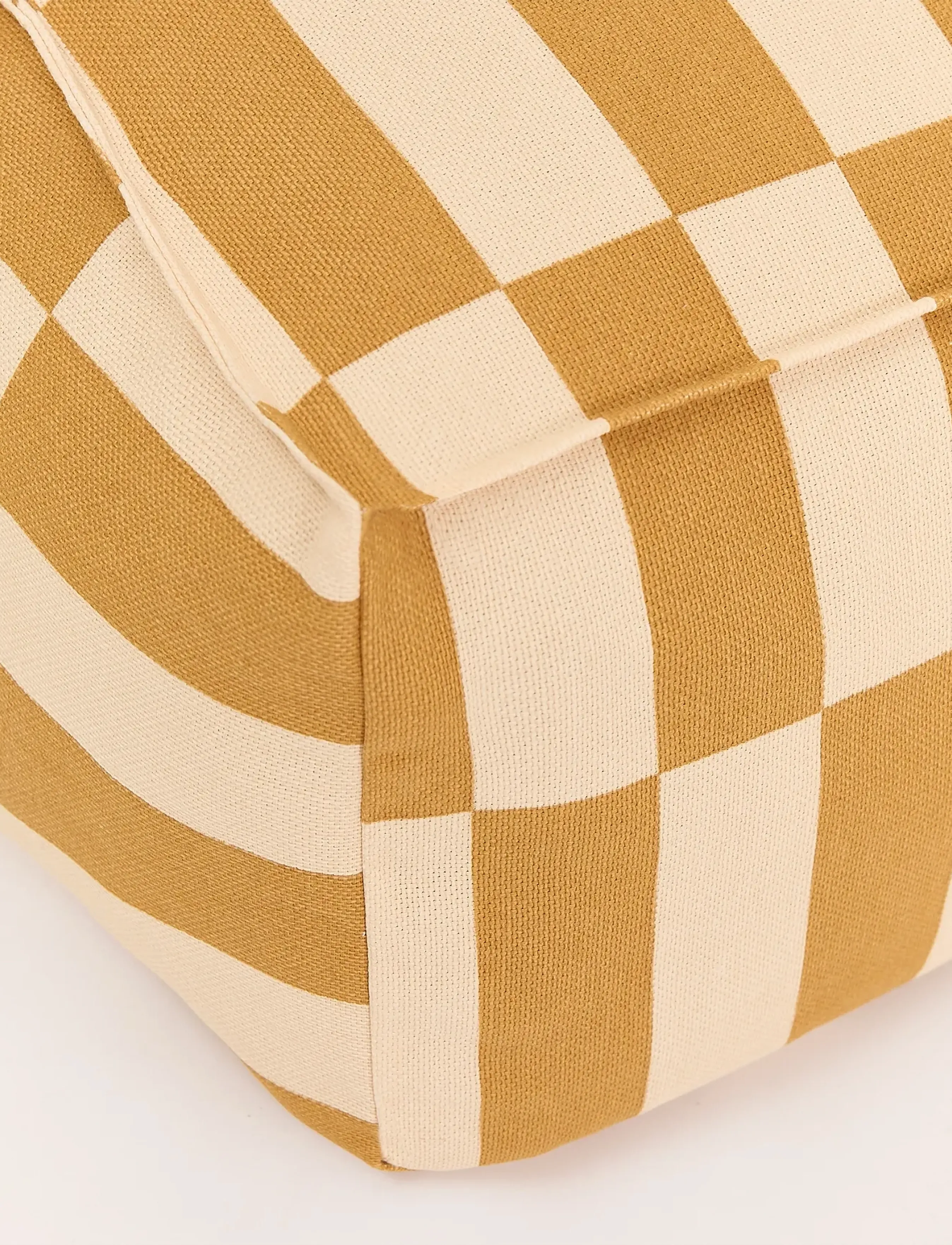 NOBODINOZ - Long beanbag - adult size - Vibes - mustard and sand tiles - 2