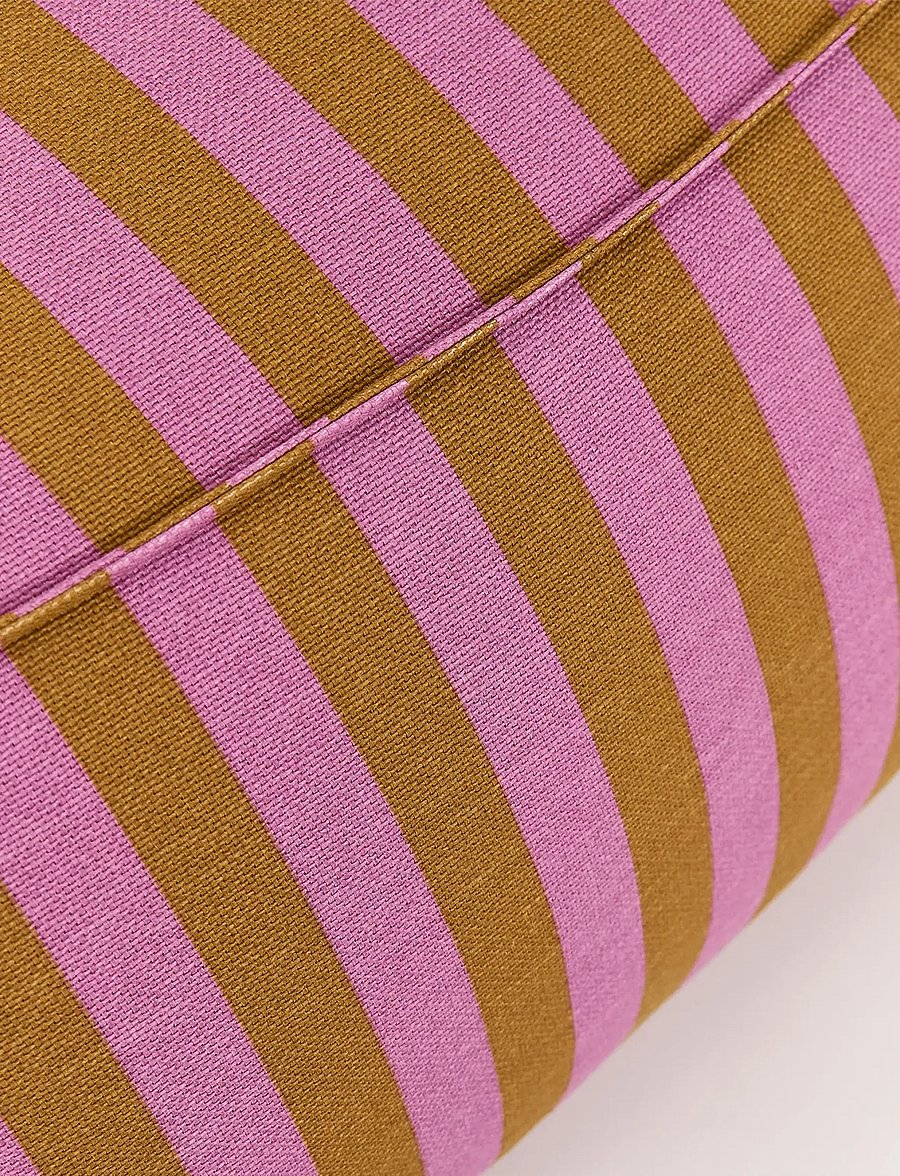 NOBODINOZ - Armchair beanbag - adult size - Ziggy - puffer og lænestole - pink curry stripes - 5