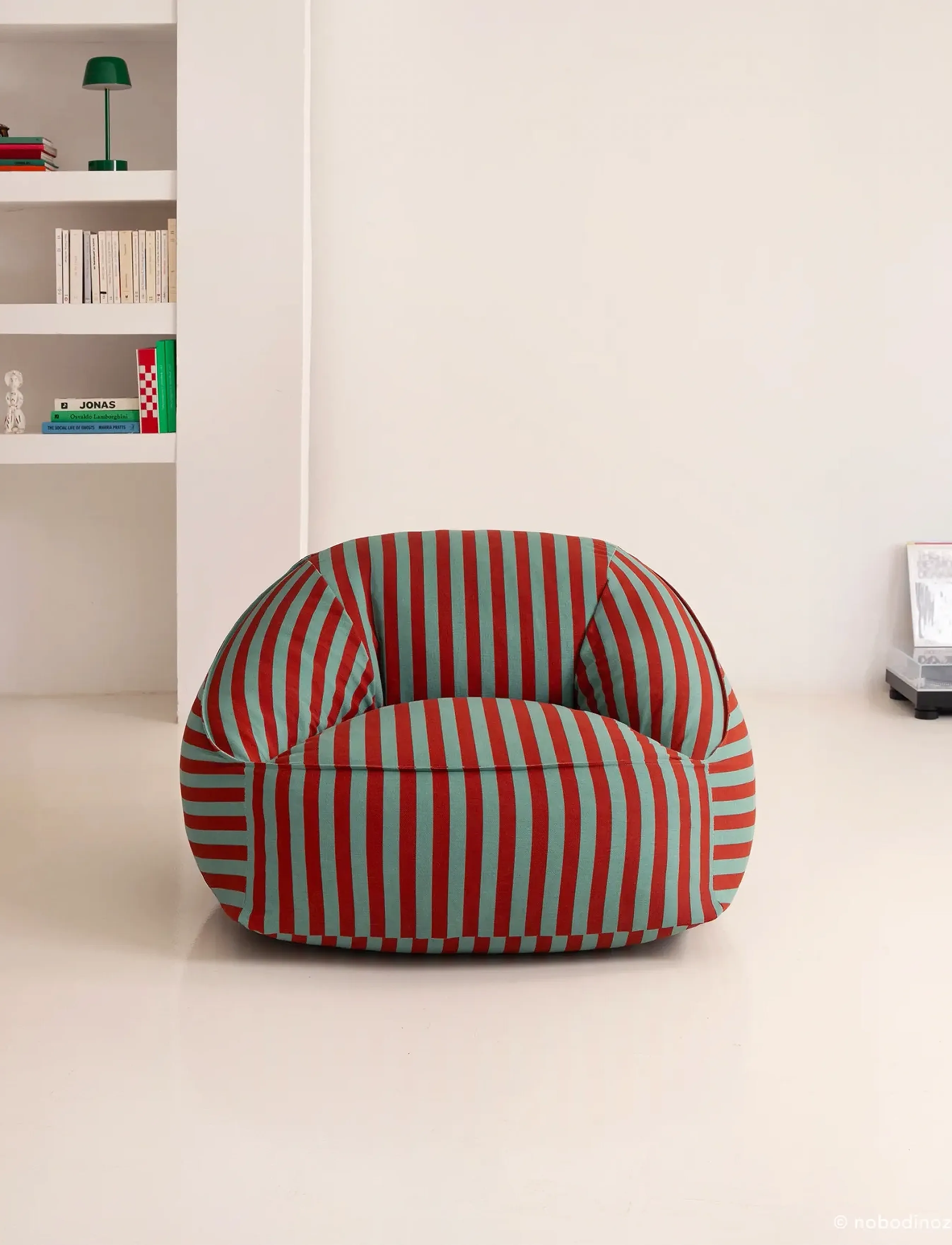 NOBODINOZ Armchair Beanbag - Adult Size - Ziggy, One Size, Multi/patterned, Møbler > Stole Og Skamler, Børn