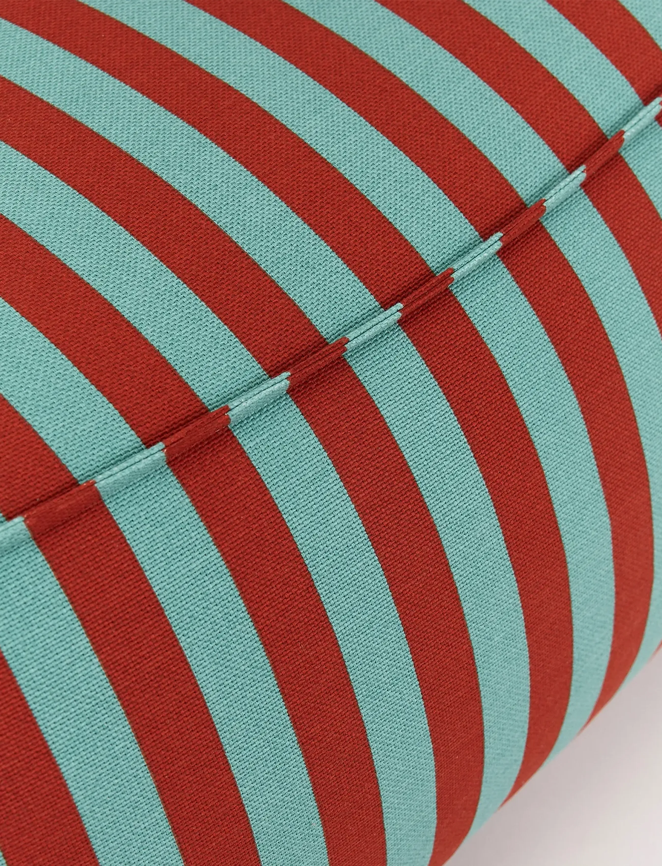 NOBODINOZ - Armchair beanbag - adult size - Ziggy - red teal green stripes - 4