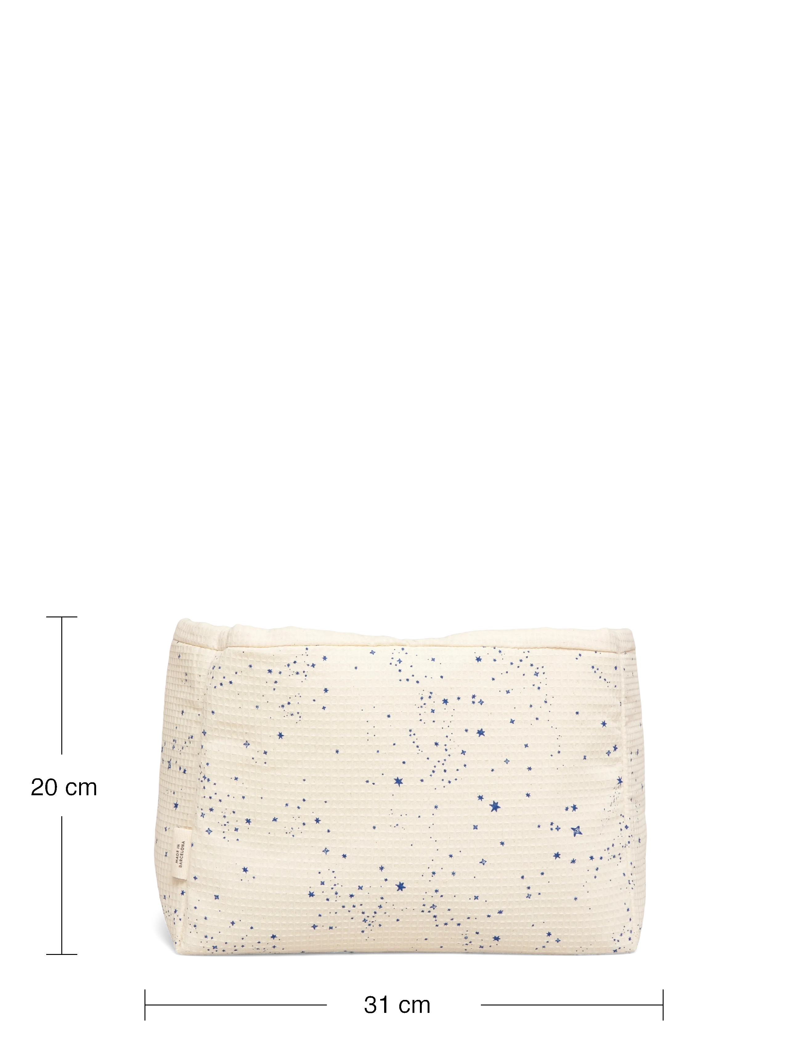 NOBODINOZ - Double storage basket Opera - rúmvasar - blue milky way - 3