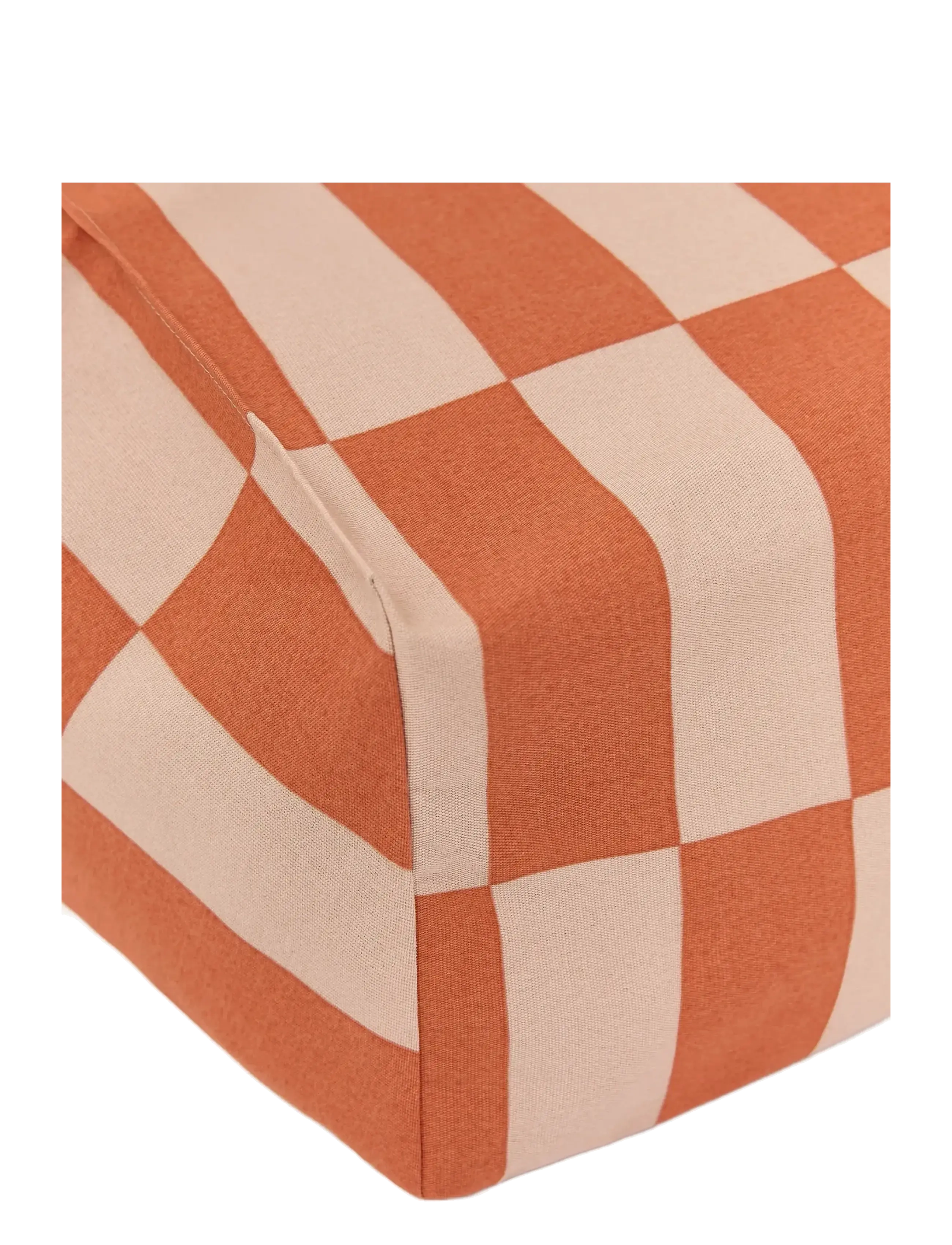 NOBODINOZ - Outdoor armchair beanbag - kid size - Vibes - mobilier d'extérieur - tangerine tiles - 2