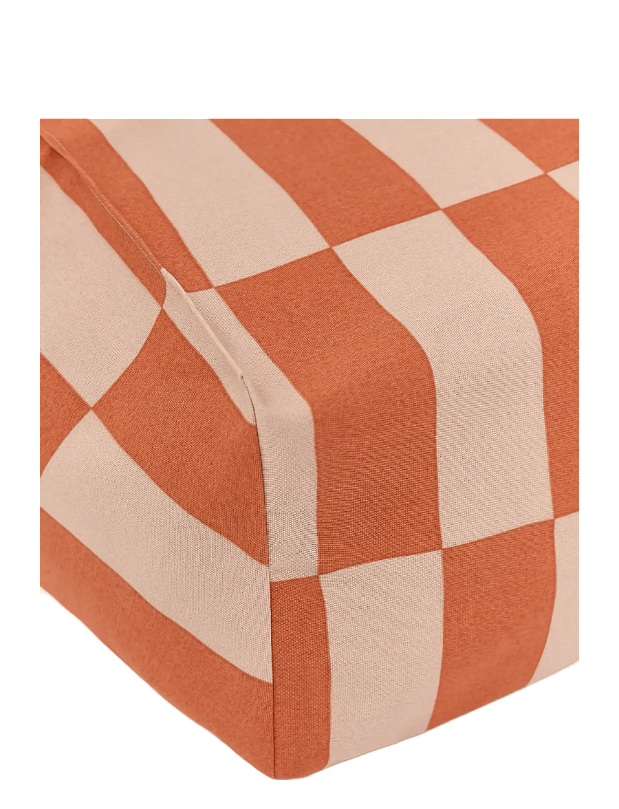 NOBODINOZ - Outdoor armchair beanbag - kid size - Vibes - havemøbler - tangerine tiles - 2