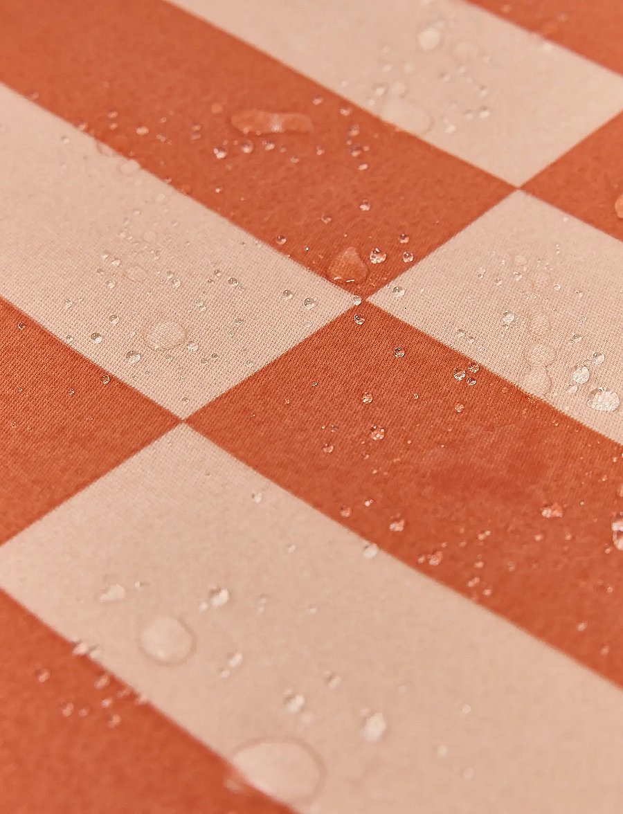 NOBODINOZ - Outdoor armchair beanbag - kid size - Vibes - havemøbler - tangerine tiles - 5