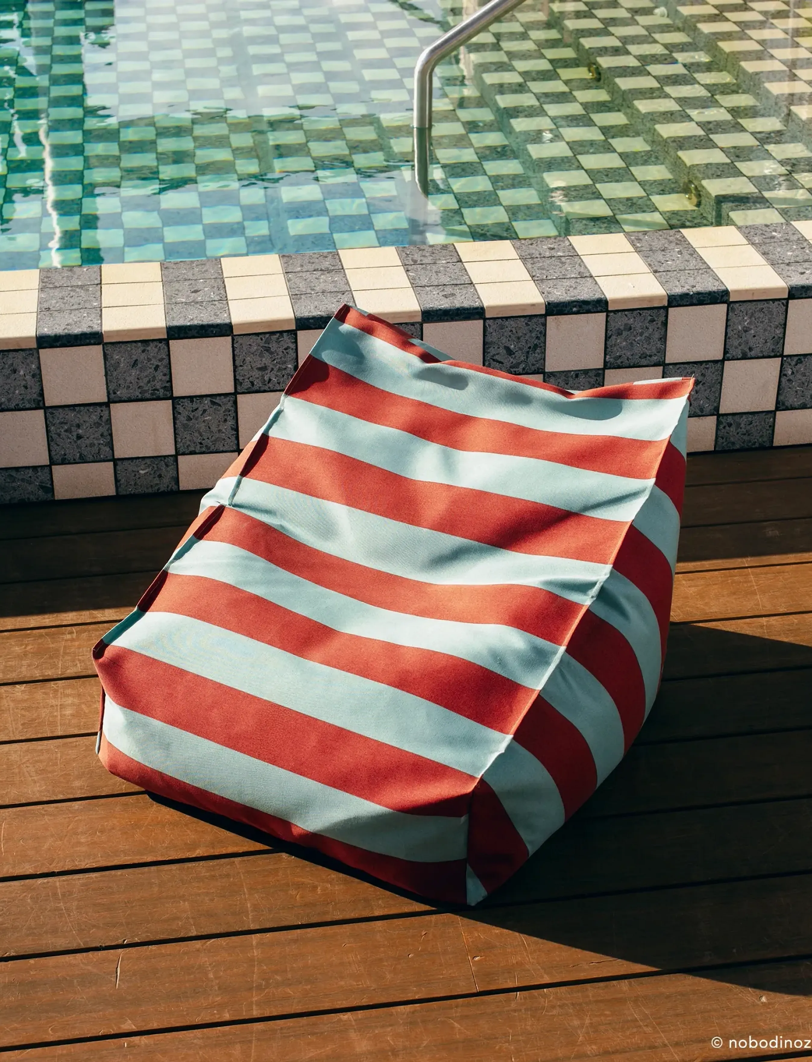 NOBODINOZ Outdoor Armchair Beanbag Kid Size Vibes, One Size, Furniture, Mehrfarbig/gemustert - Chairs & Stools, Kinder