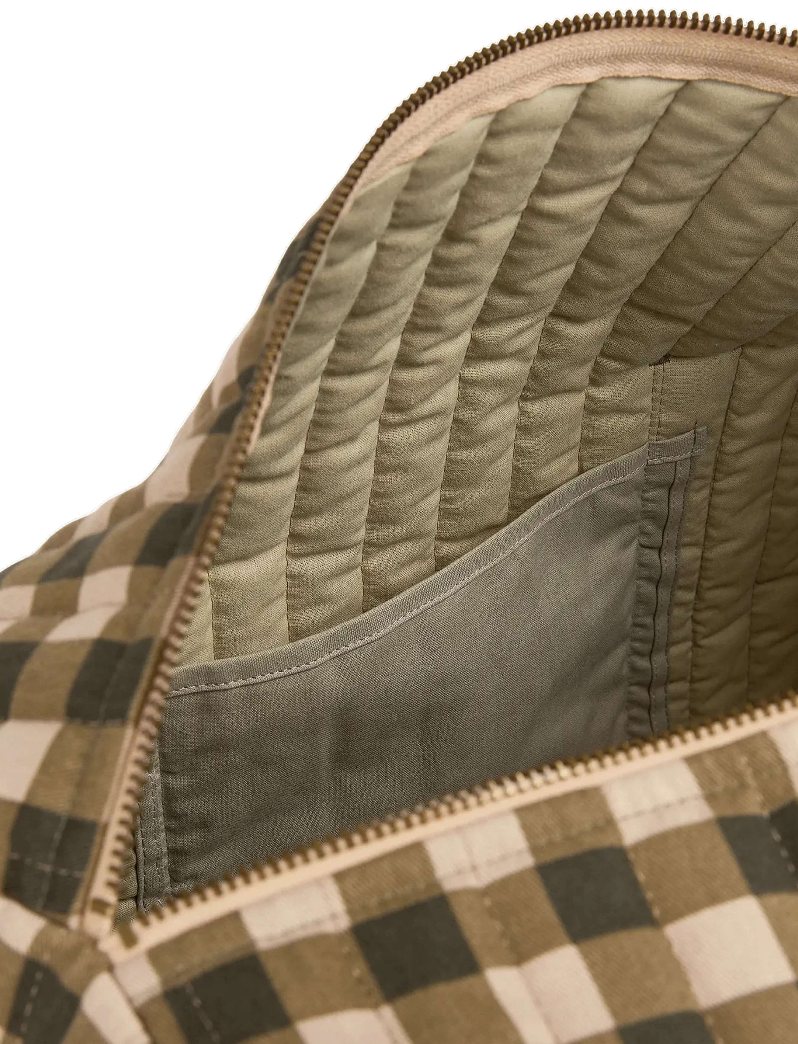 NOBODINOZ - Weekend bag Hyde Park - skiptitöskur - green checks - 1