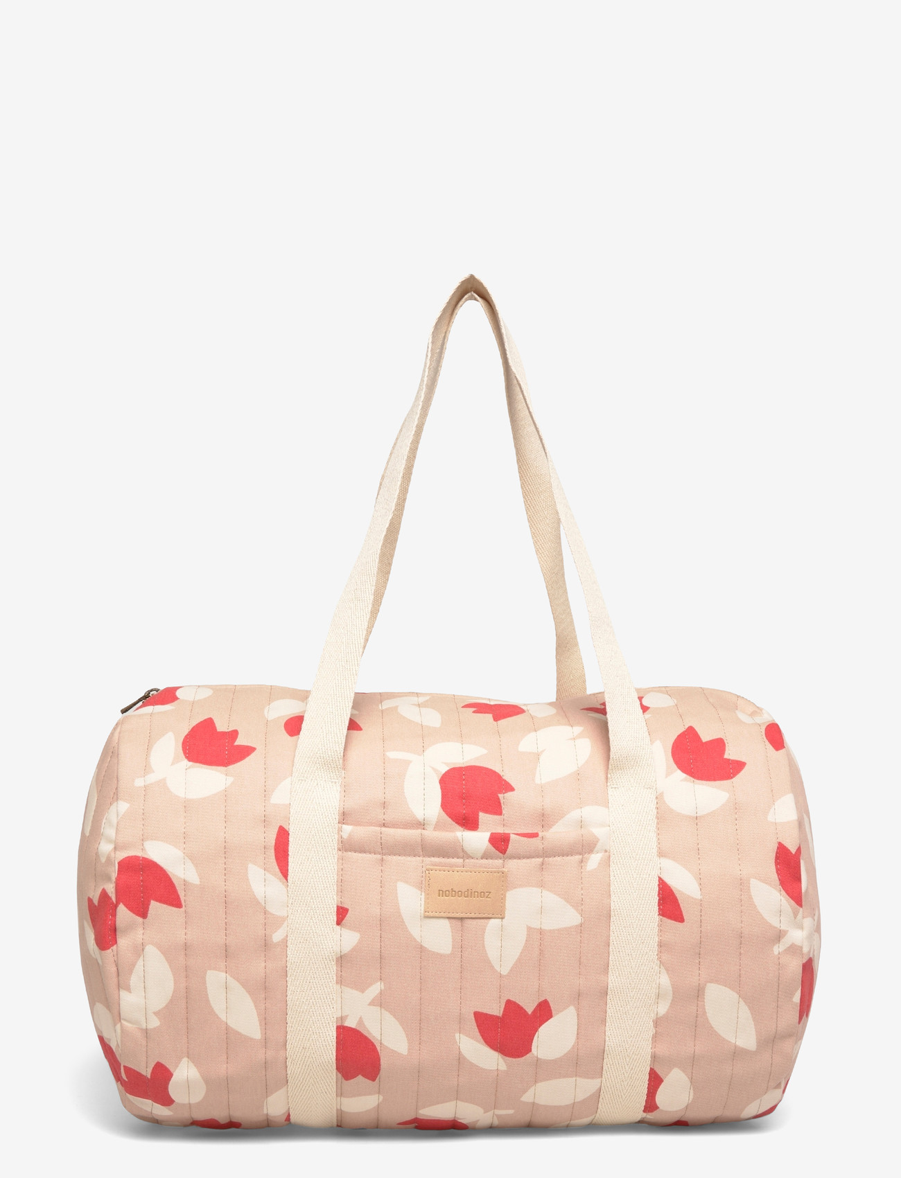 NOBODINOZ - Weekend bag Hyde Park - wickeltaschen - red tulips - 0