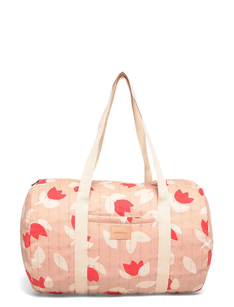 NOBODINOZ - Weekend bag Hyde Park - wickeltaschen - red tulips - 0