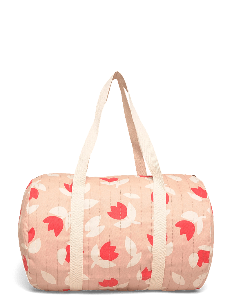 NOBODINOZ - Weekend bag Hyde Park - wickeltaschen - red tulips - 1