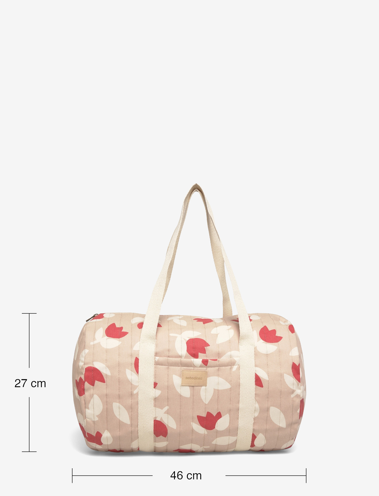NOBODINOZ - Weekend bag Hyde Park - wickeltaschen - red tulips - 3
