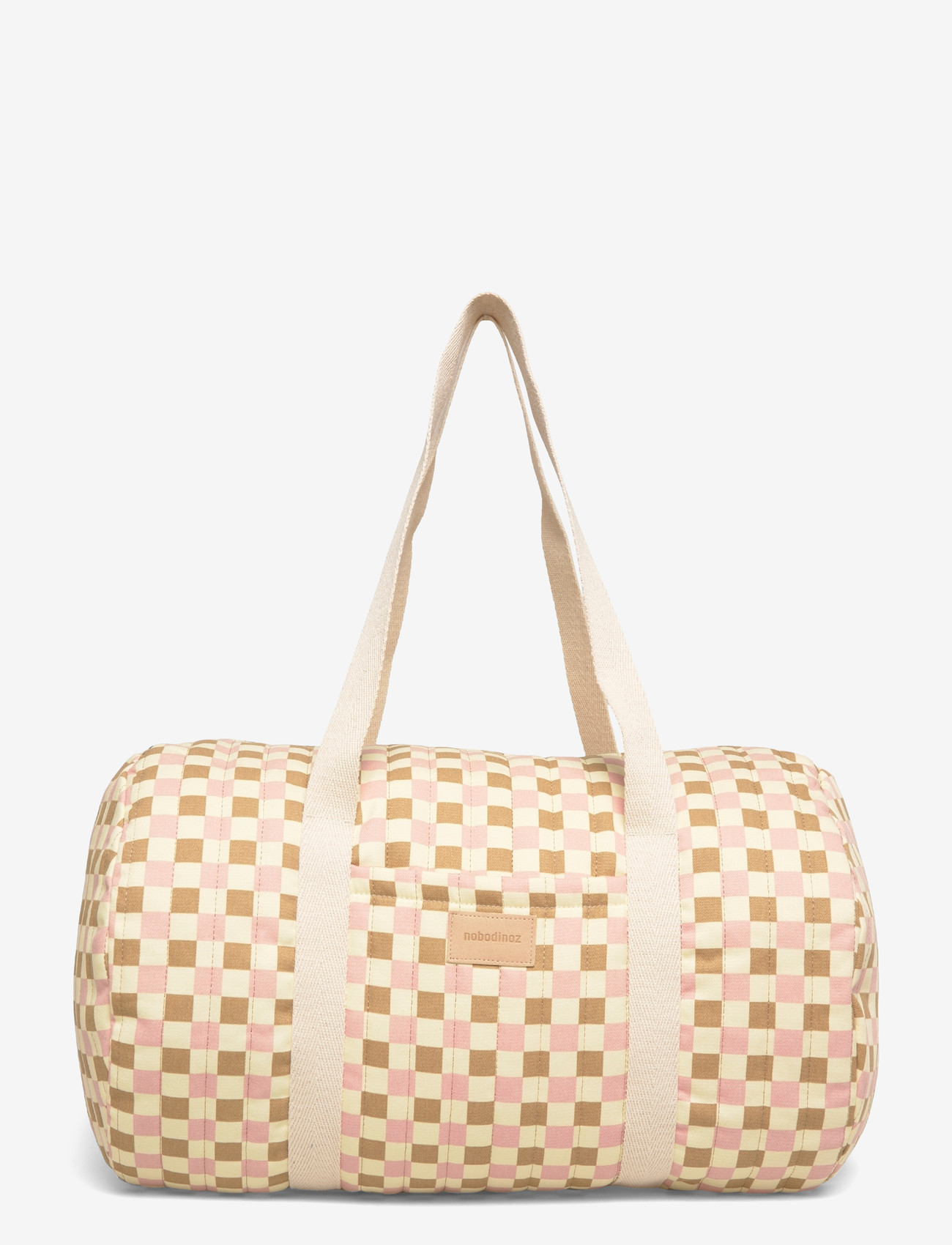 NOBODINOZ - Weekend bag Hyde Park - wickeltaschen - yellow pink mosaic - 0