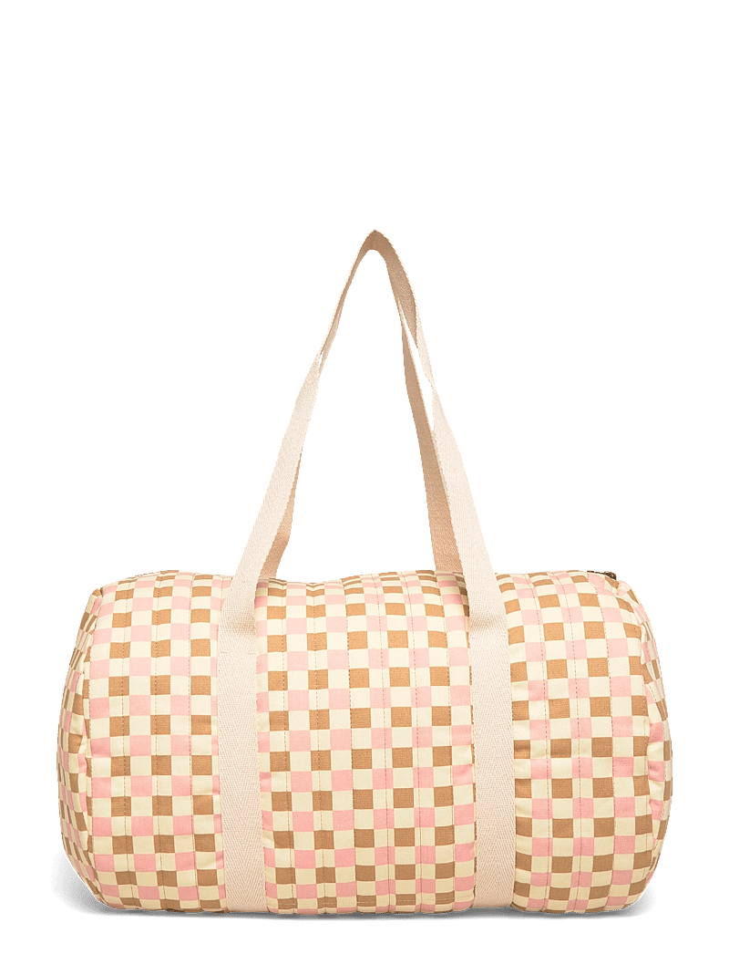 NOBODINOZ - Weekend bag Hyde Park - wickeltaschen - yellow pink mosaic - 1