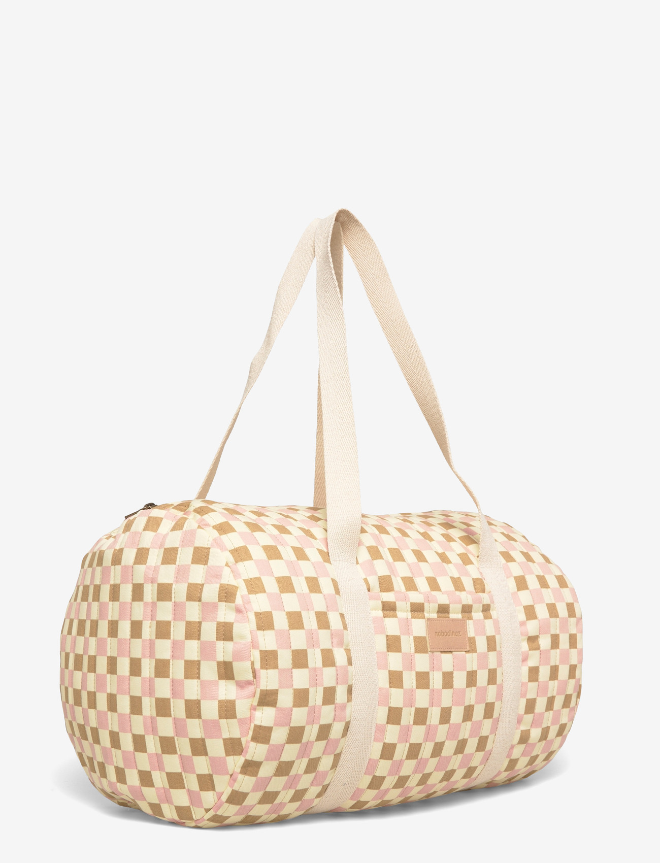NOBODINOZ - Weekend bag Hyde Park - wickeltaschen - yellow pink mosaic - 2