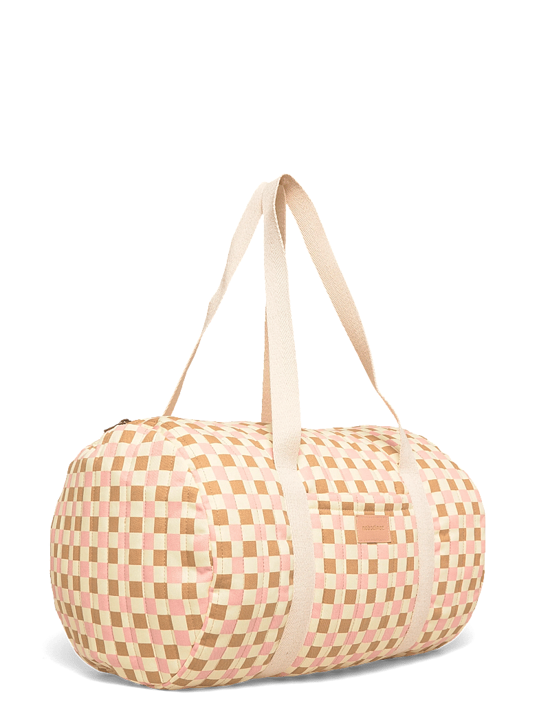 NOBODINOZ - Weekend bag Hyde Park - wickeltaschen - yellow pink mosaic - 2