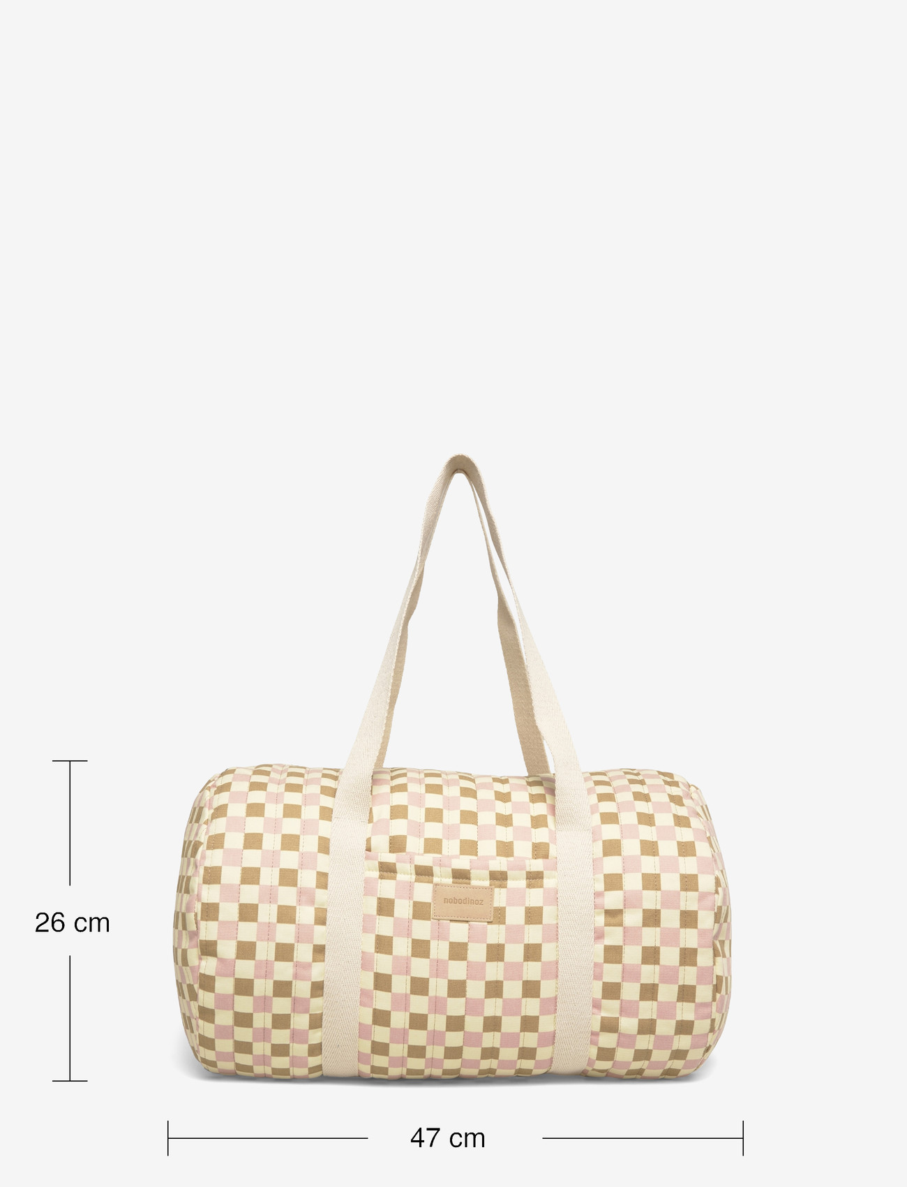 NOBODINOZ - Weekend bag Hyde Park - wickeltaschen - yellow pink mosaic - 3