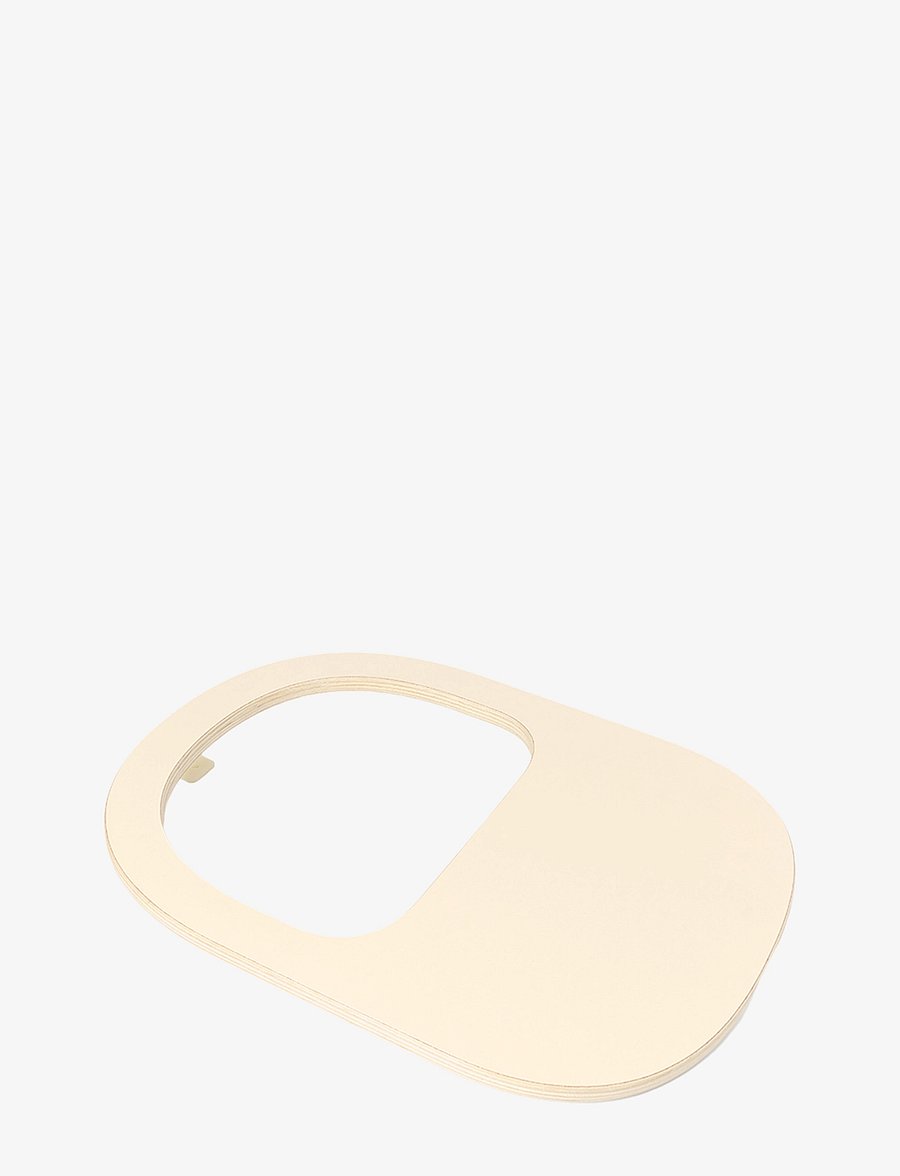 NOBODINOZ - GROWING GREEN TRAY TABLE FOR HIGH CHAIR - babystühle & accessoires - beech wood - 0