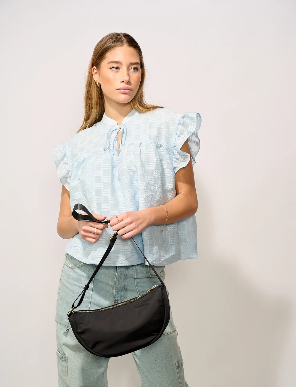 Noella - Abby Halfmoon Bag - muotitrendit - black - 0