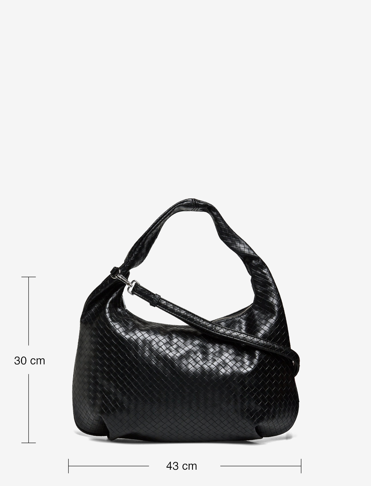 Noella - Peony Hobo Bag - speciella tillfällen - black - 5