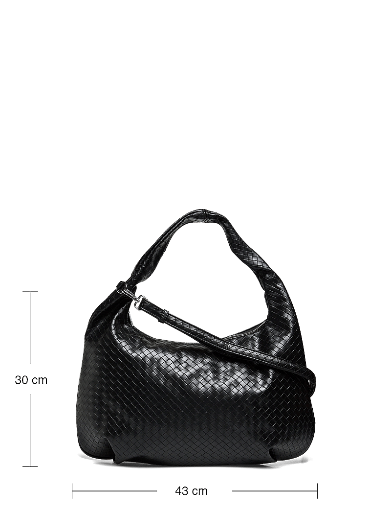 Noella - Peony Hobo Bag - speciella tillfällen - black - 5