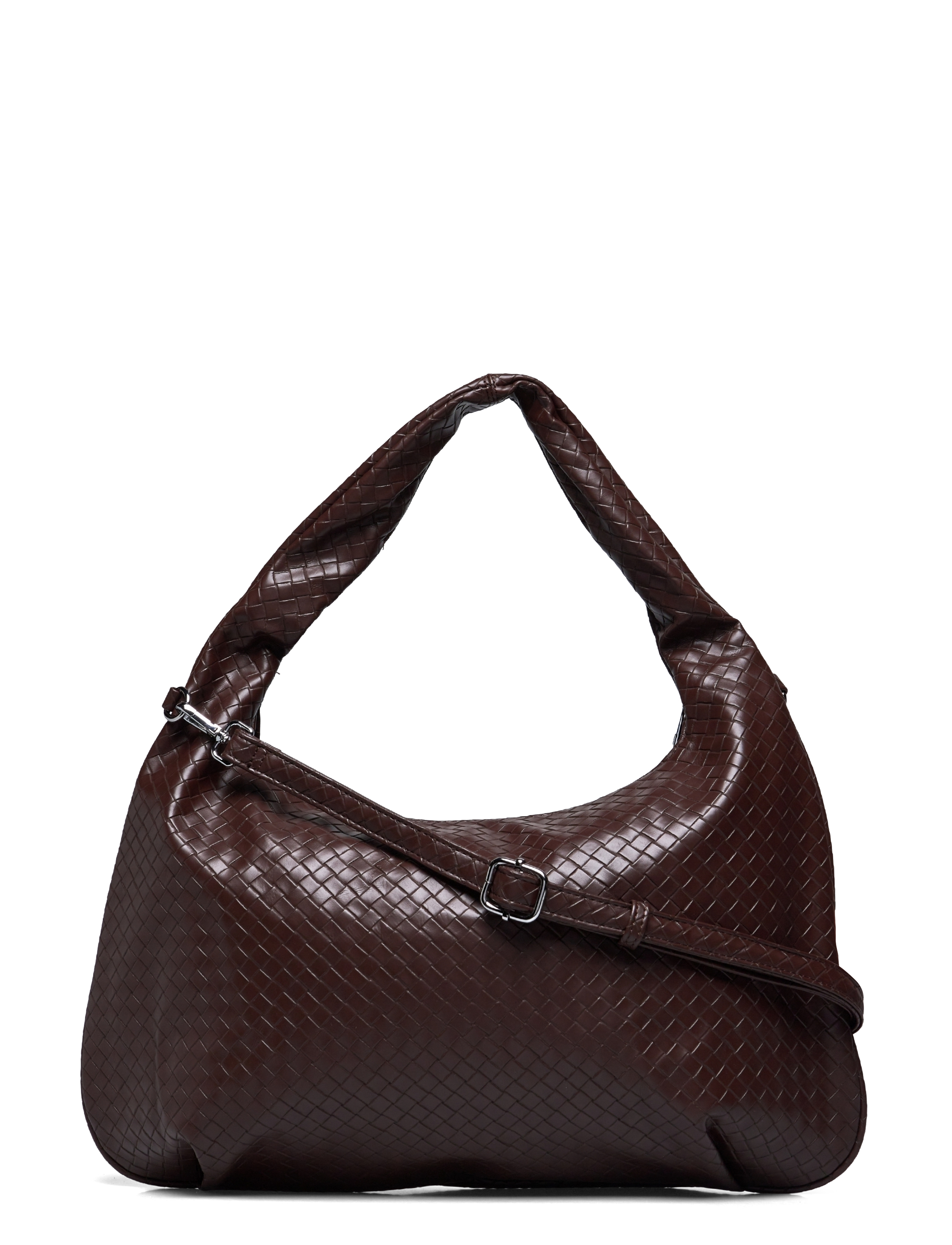 Noella Peony Hobo Bag, Kvinder, Flettet Hobo Taske, Brun, Str: ONE SIZE