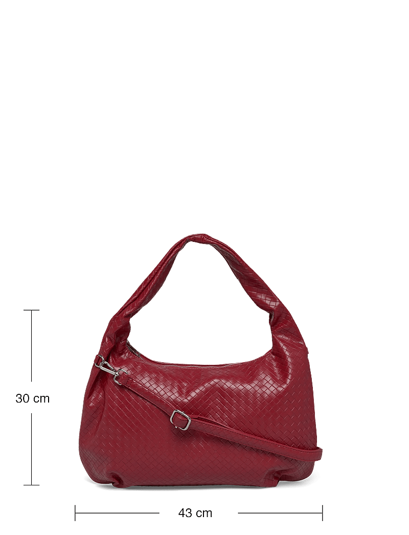 Noella - Peony Hobo Bag - erilised sündmused - dark red - 3