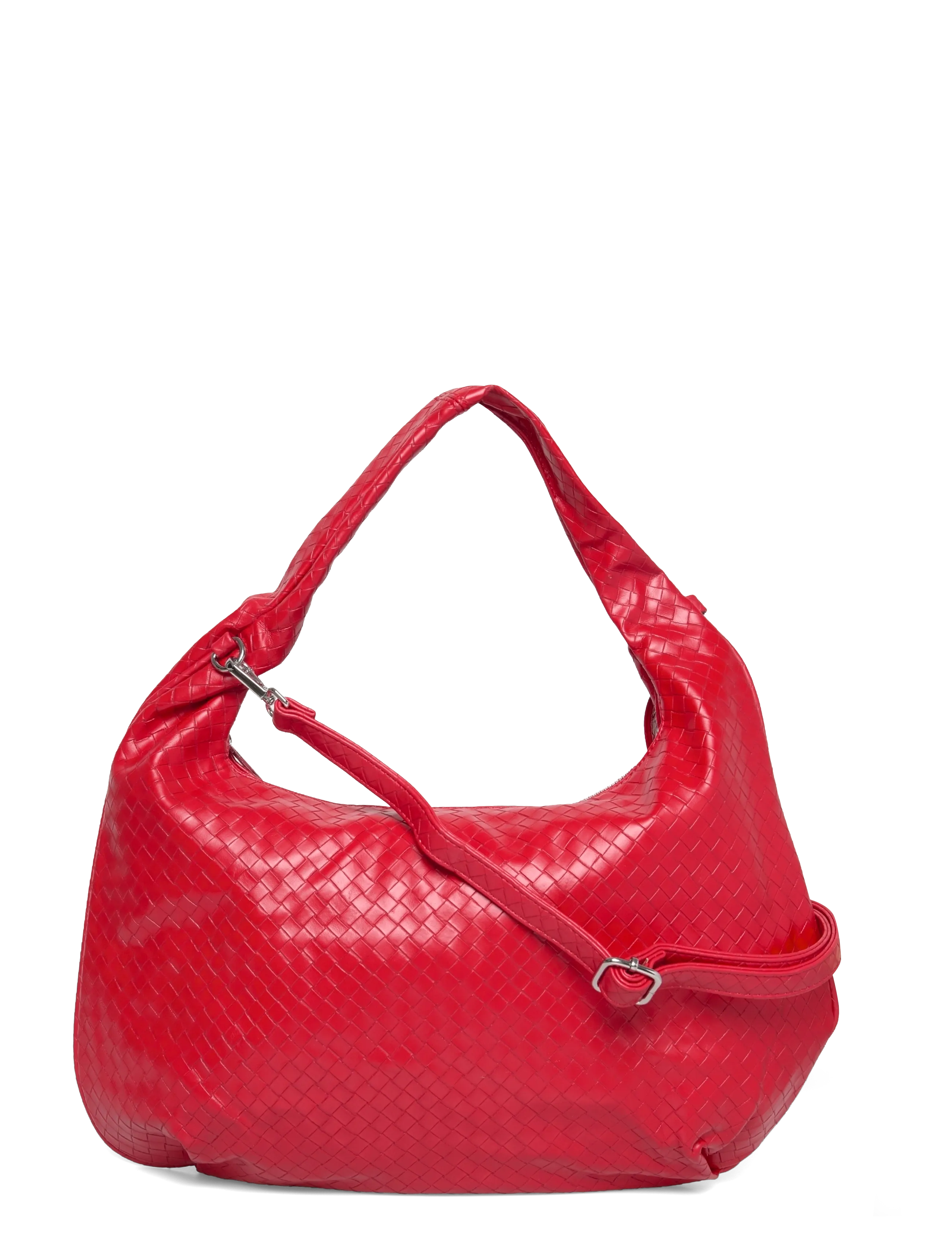 Noella Peony Hobo Bag, Kvinder, Flettet Hobo Taske, Rød, Str: ONE SIZE