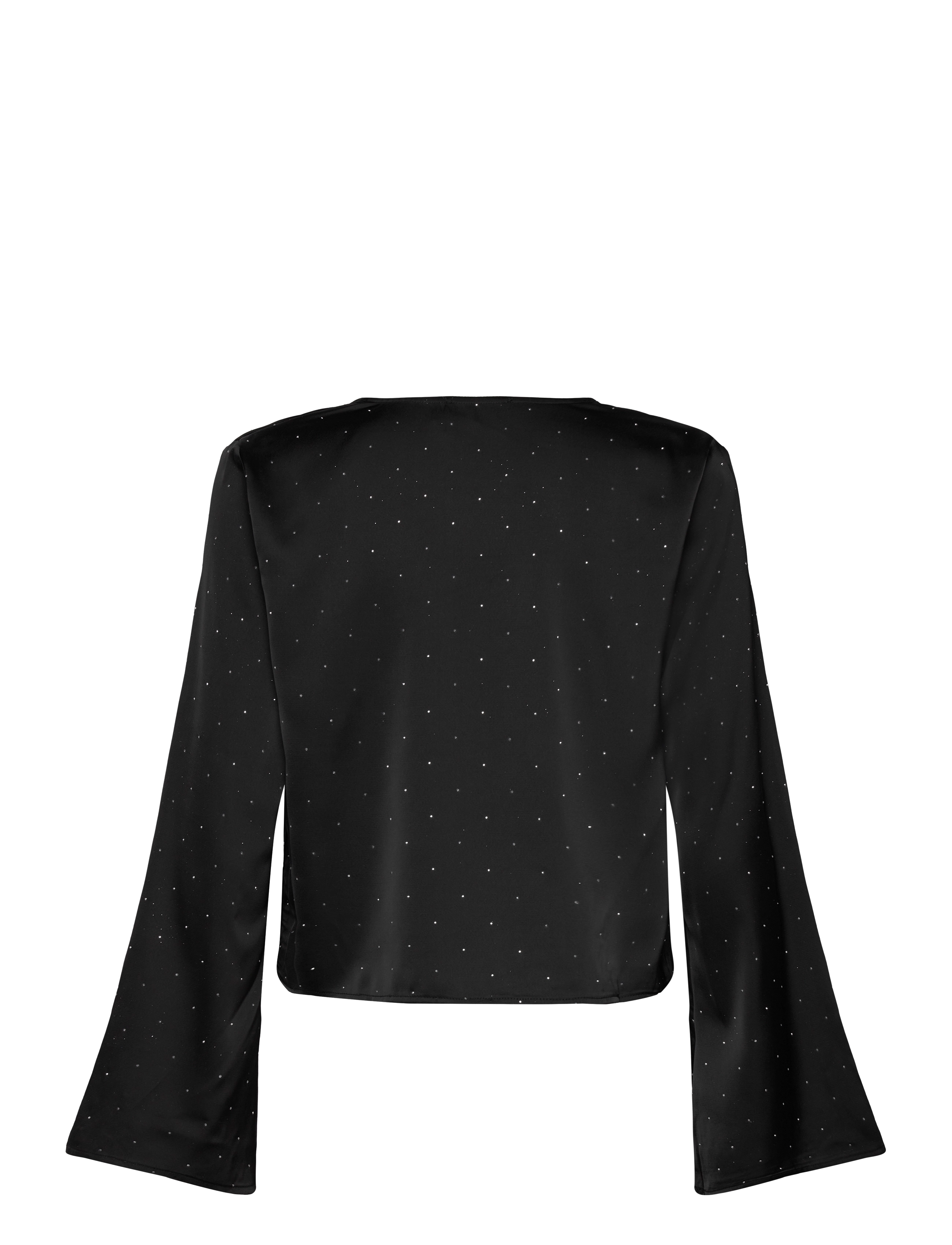 Noella - Serafinella Blouse - langærmede bluser - black - 2